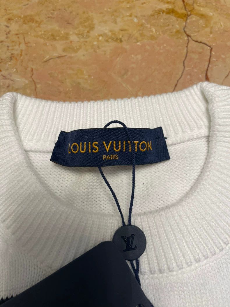 Louis Vuitton Louis Vuitton 21Ss New Letter Logo Sweater 2501-Nextarrow Size US M / EU 48-50 / 2 - 6 Thumbnail