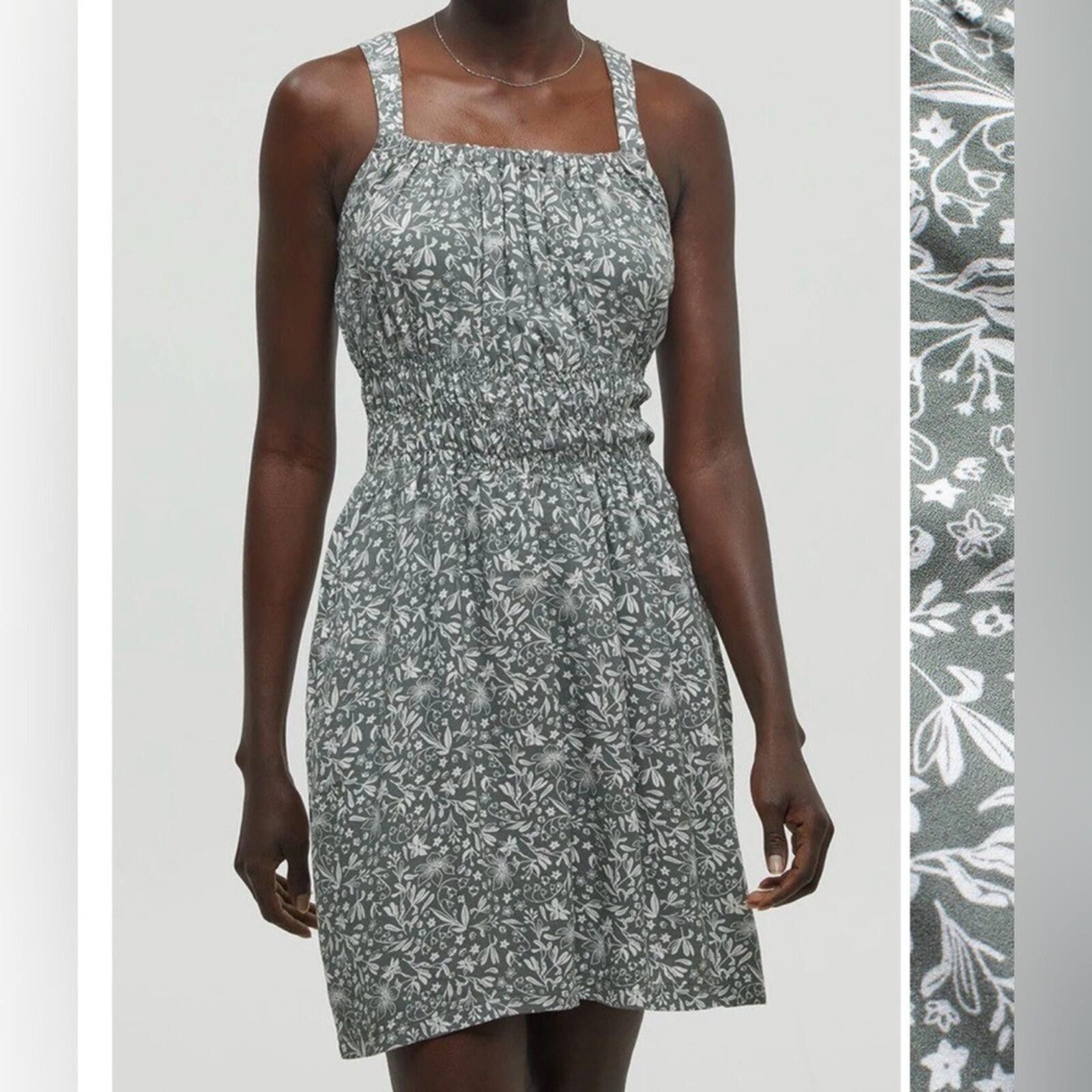 tentree Tentree Overlook EcoWoven Smocked Floral Dress S Mini Size M / US 6-8 / IT 42-44 - 2 Thumbnail