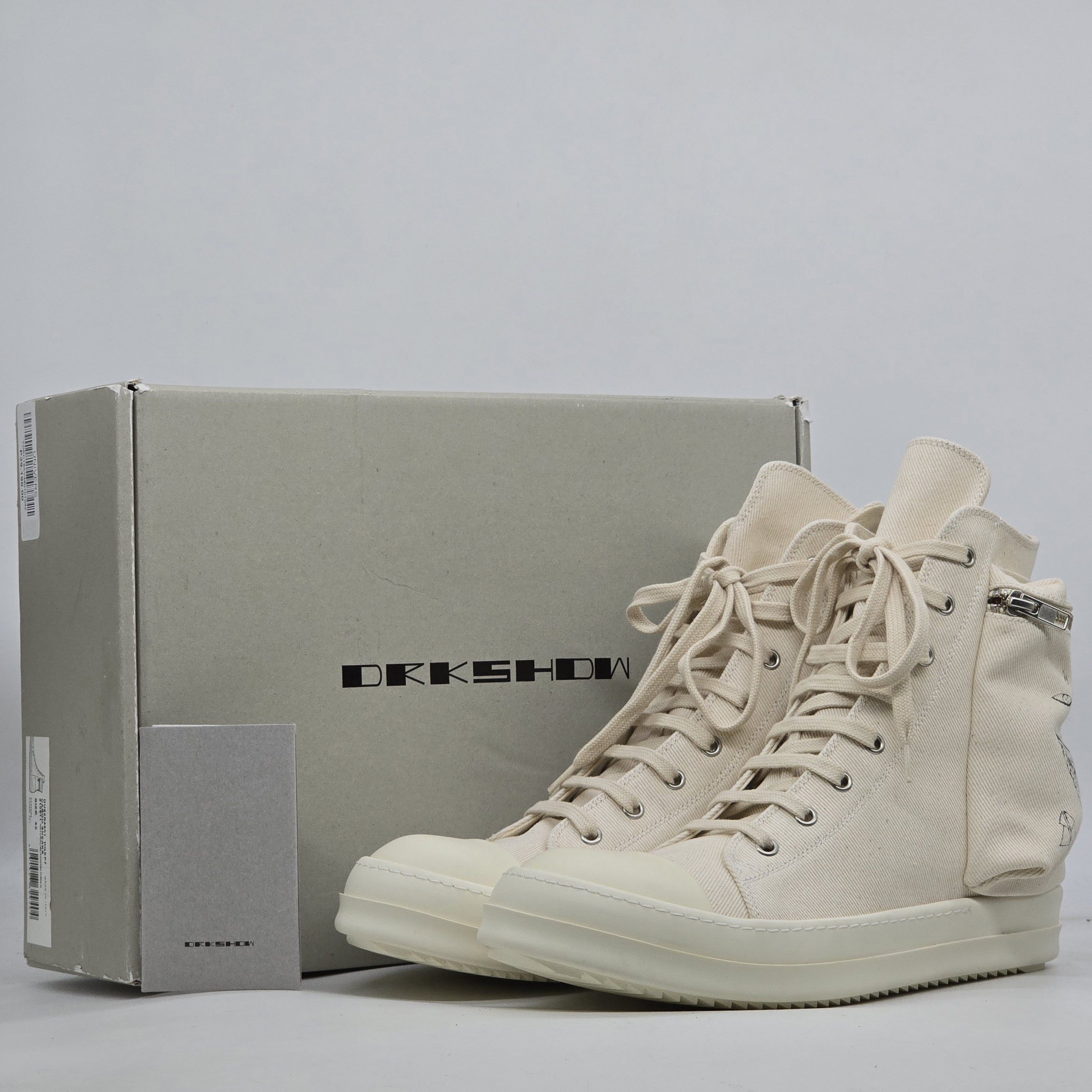 Rick Owens Rick Owens Drkshdw - Cargo Pocket Ramones Size US 9 / EU 42 - 10 Thumbnail