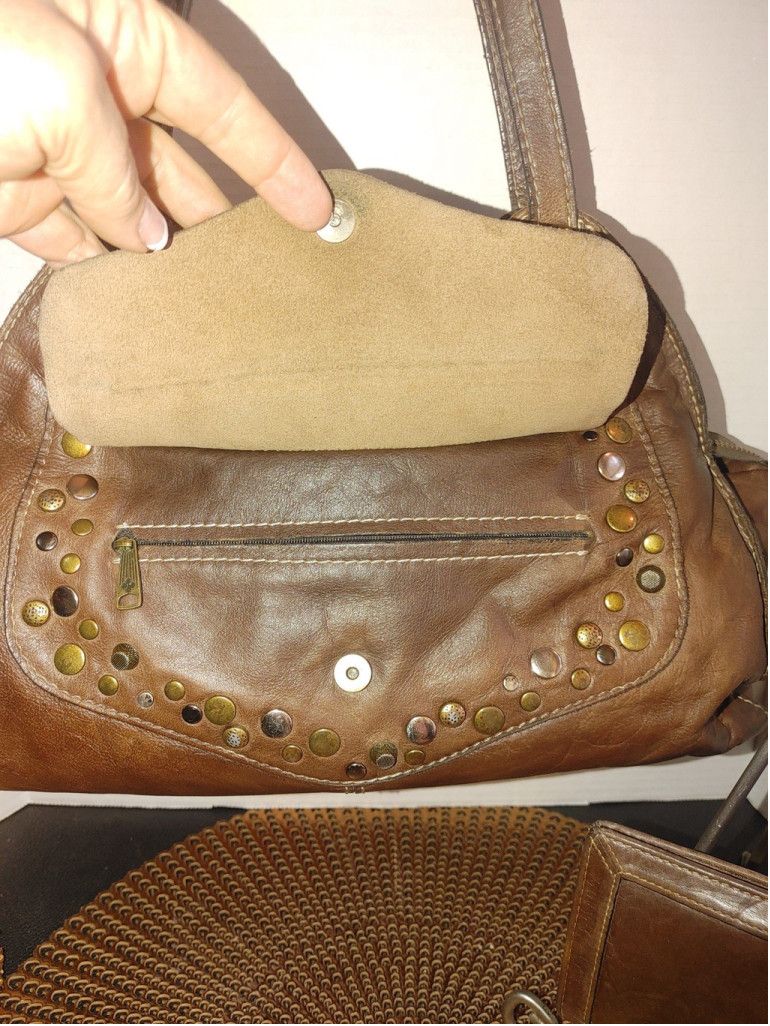 Patricia Nash Patricia Nash Leather Shoulder Bag & Fossil Wallet Size ONE SIZE - 3 Thumbnail