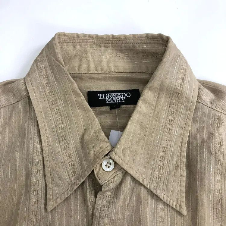 Tornado Mart Tornado Mart Pattern Stripe Shirt Size US M / EU 48-50 / 2 - 5 Thumbnail