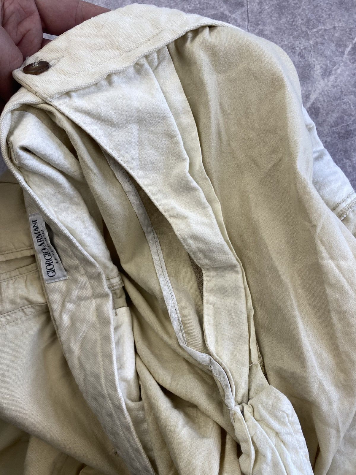 Giorgio Armani Vintage 90’s Giorgio Armani Le Collezioni Classic Trousers Size US 36 / EU 52 - 4 Thumbnail