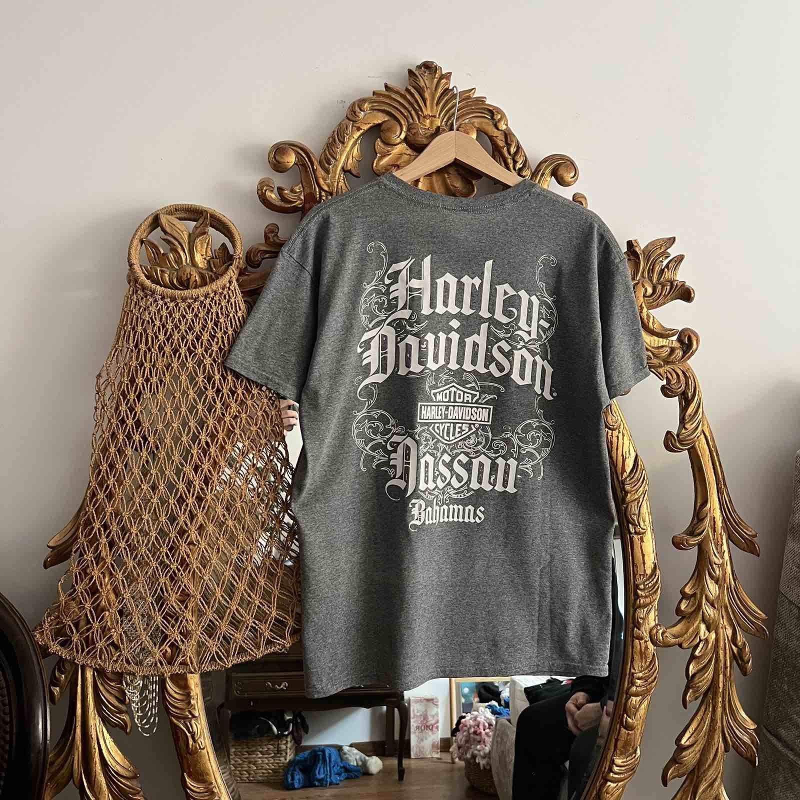 Harley Davidson Vintage HARLEY DAVIDSON Tee Graphic Sz L Size US L / EU 52-54 / 3 - 2 Thumbnail