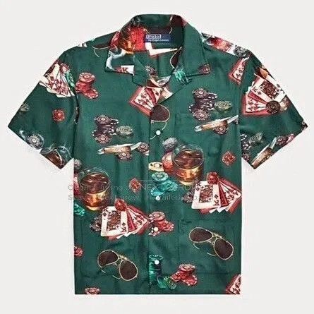 RRL Ralph Lauren Ralph Lauren Hawaiian Shirt. Size US S / EU 44-46 / 1 - 3 Thumbnail