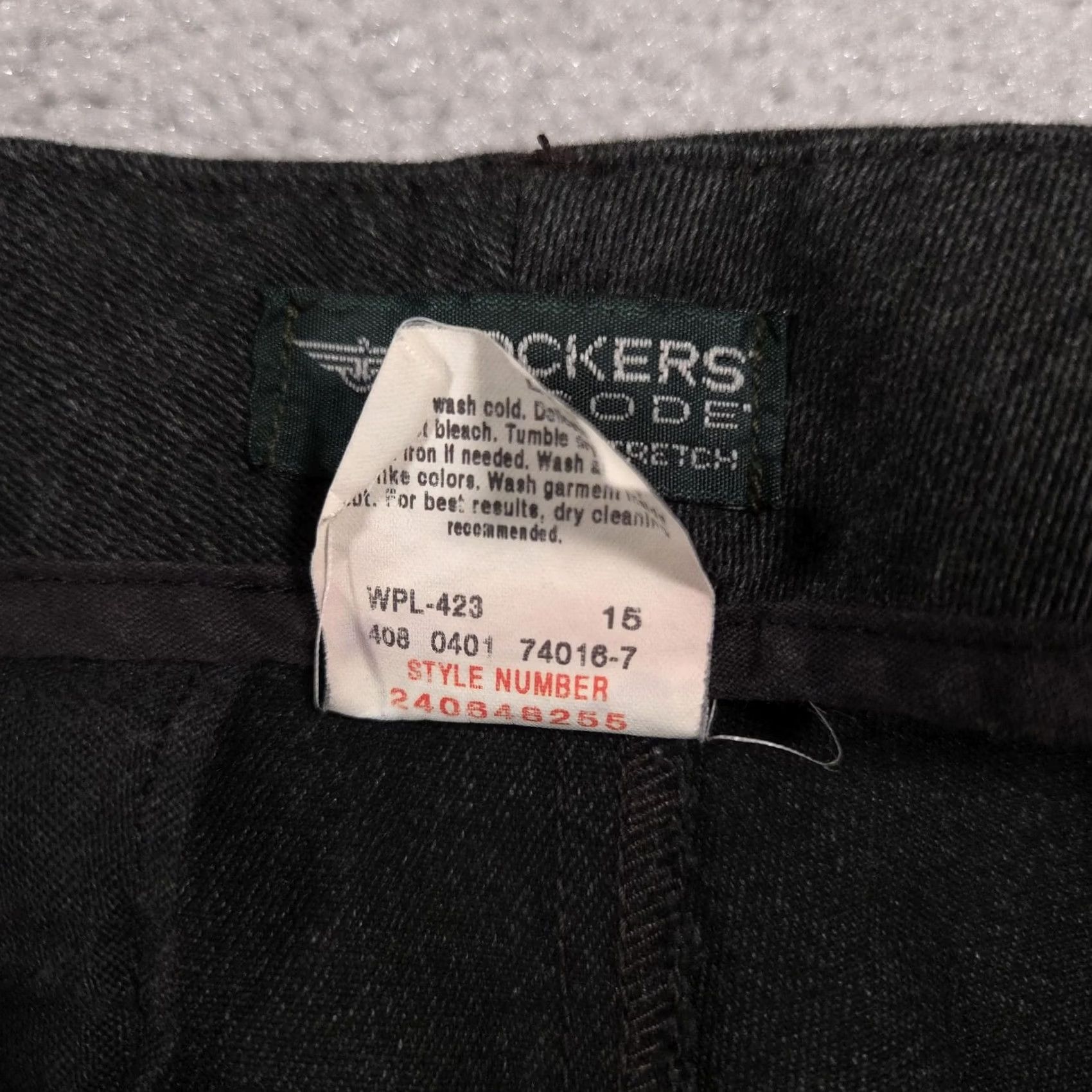 Dockers Dockers Pants Womens 6 Medium Gray Stretch Straight Dress Pants Career Recoded Cotton Blend Size 28" / US 6 / IT 42 - 6 Thumbnail