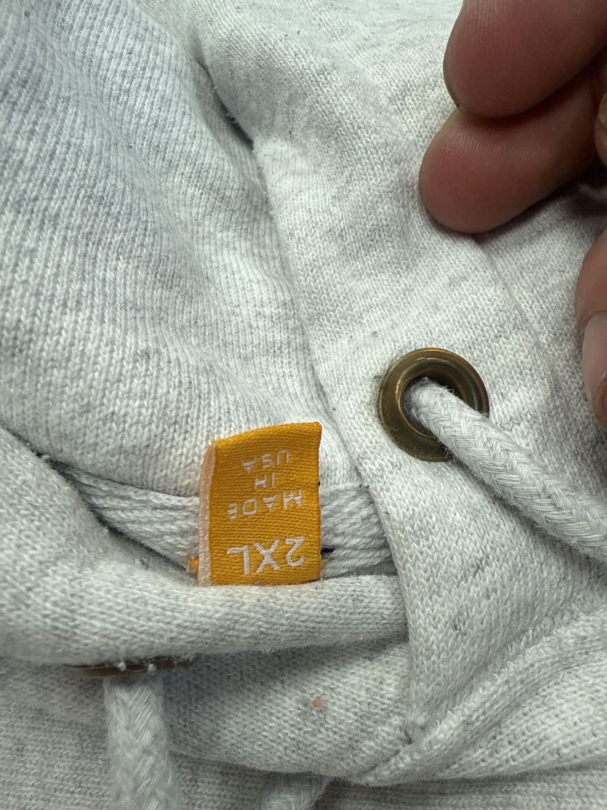 Gallery Dept. Gallery dept French logo hooded sweatshirt grey 2xl Size US XXL / EU 58 / 5 - 6 Thumbnail