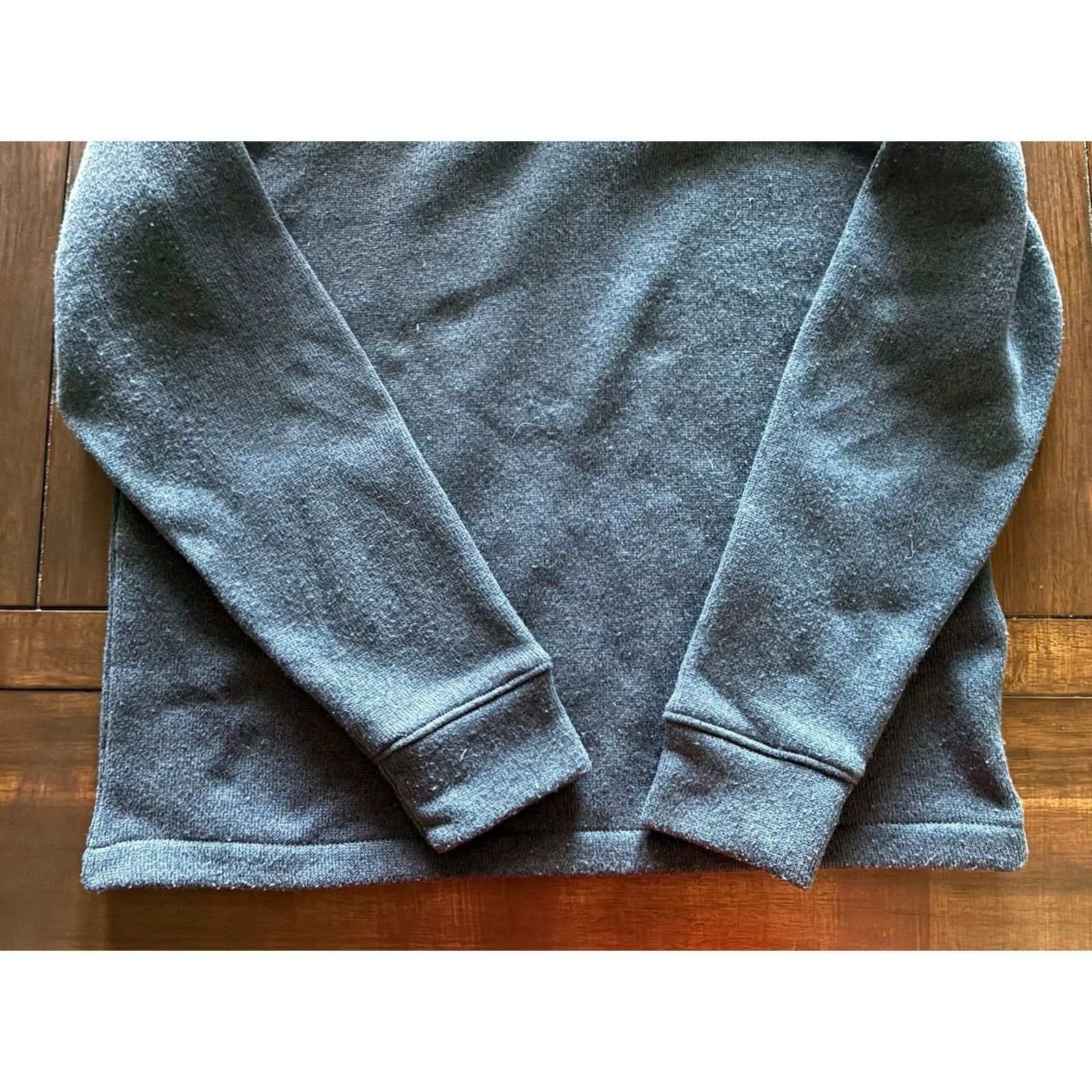 Old Navy Old Navy Mens Medium Pullover Quarter Zip Blue Fleece Sweater (Regular) Size US M / EU 48-50 / 2 - 2 Thumbnail