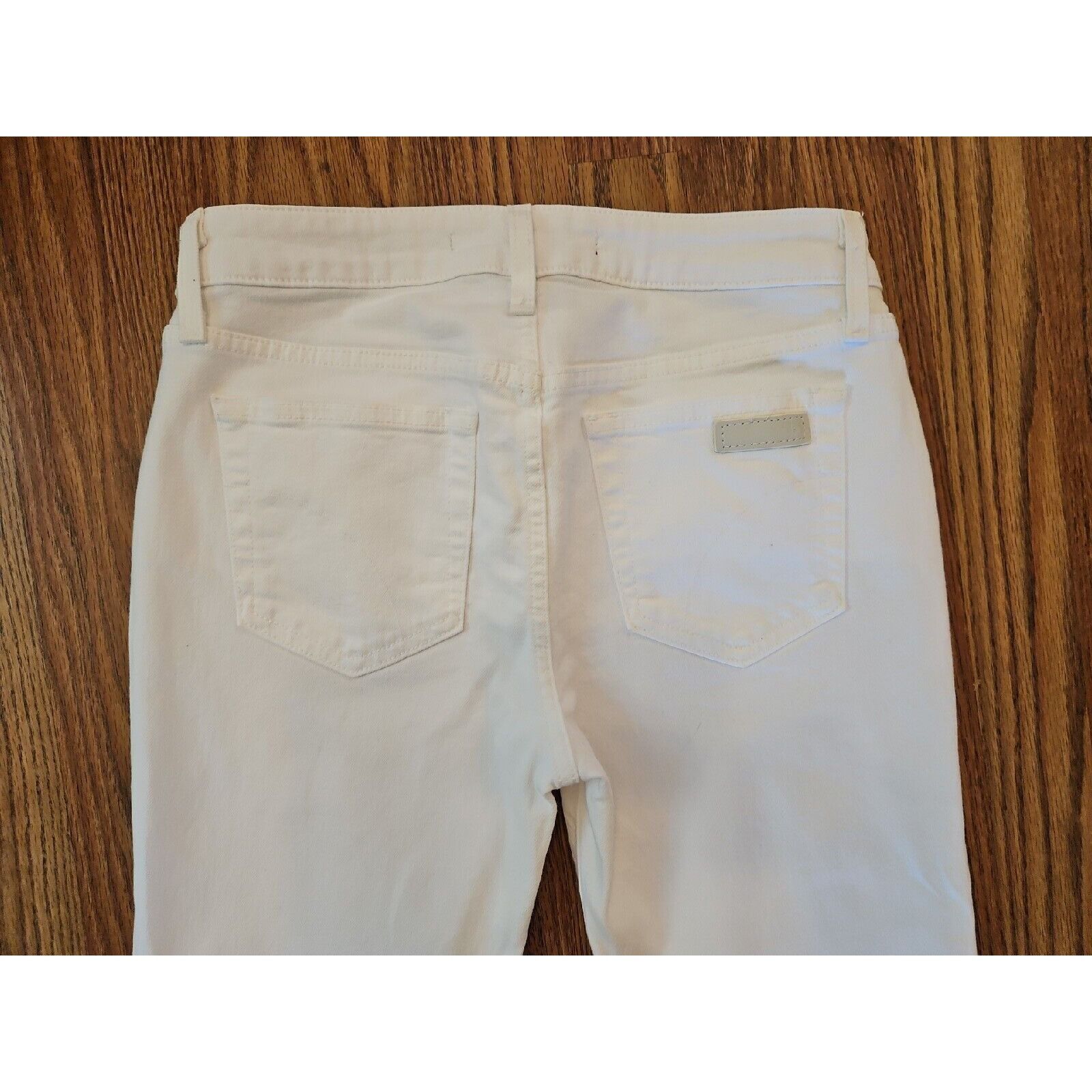 Designer Joes Jeans Skinny Ankle Jeans Womens 28 Waist White Denim Mi Size 28" / US 6 / IT 42 - 6 Thumbnail