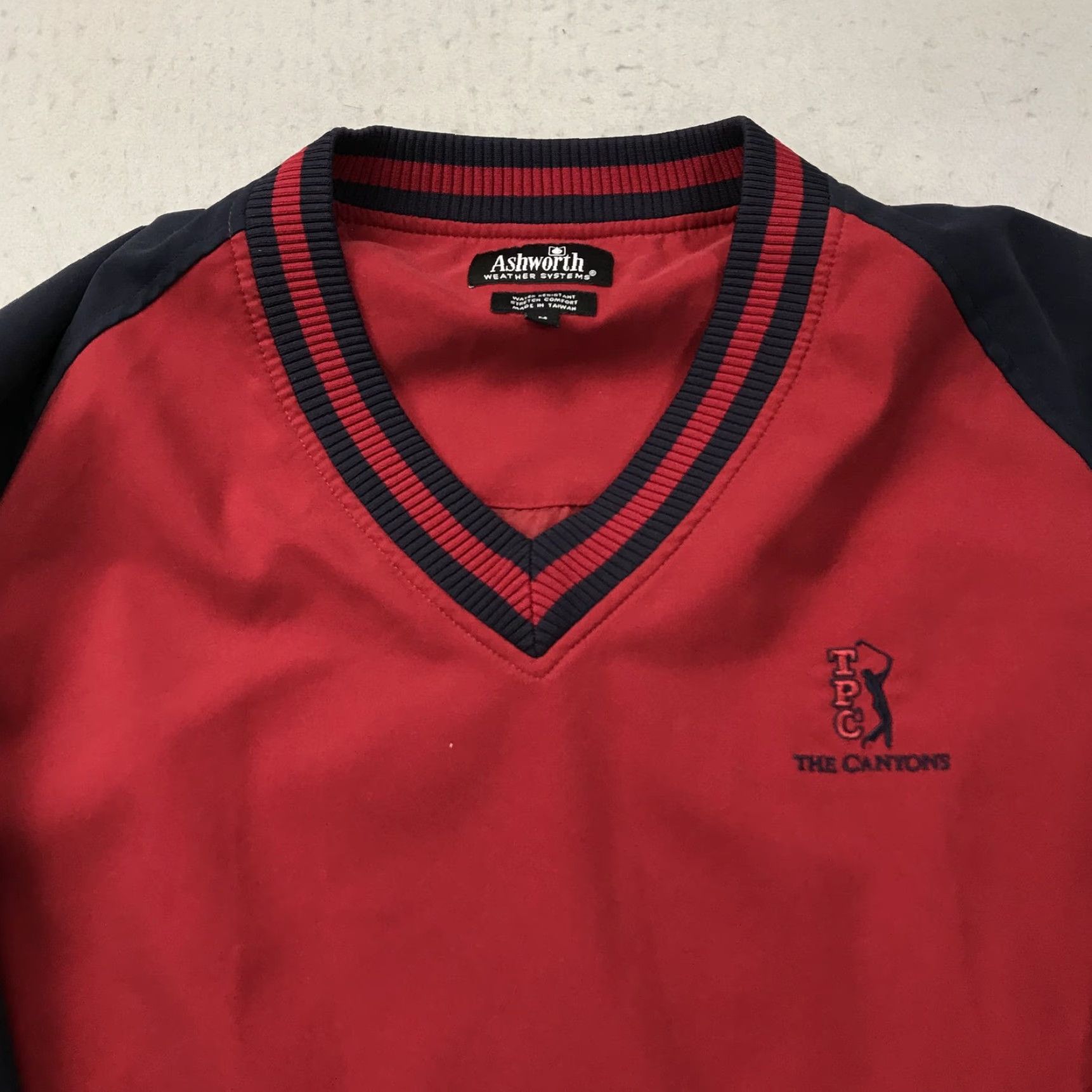 Vintage Ashworth Windbreaker Jacket Mens M Red Vintage Golf Windbreaker Ashworth Mens M Red Vintage Golf Jacket Size US M / EU 48-50 / 2 - 2 Thumbnail