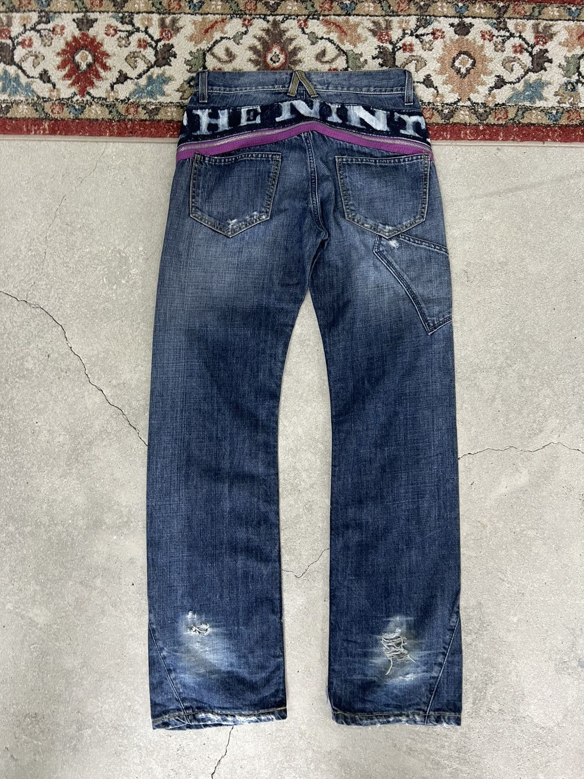 Hysteric Glamour × If Six Was Nine × Le Grande Bleu (L.G.B.) Rare Vintage IfSixWasNine style jeans LGB distressed denim Size 25" / US 0 / IT 36 - 3 Thumbnail