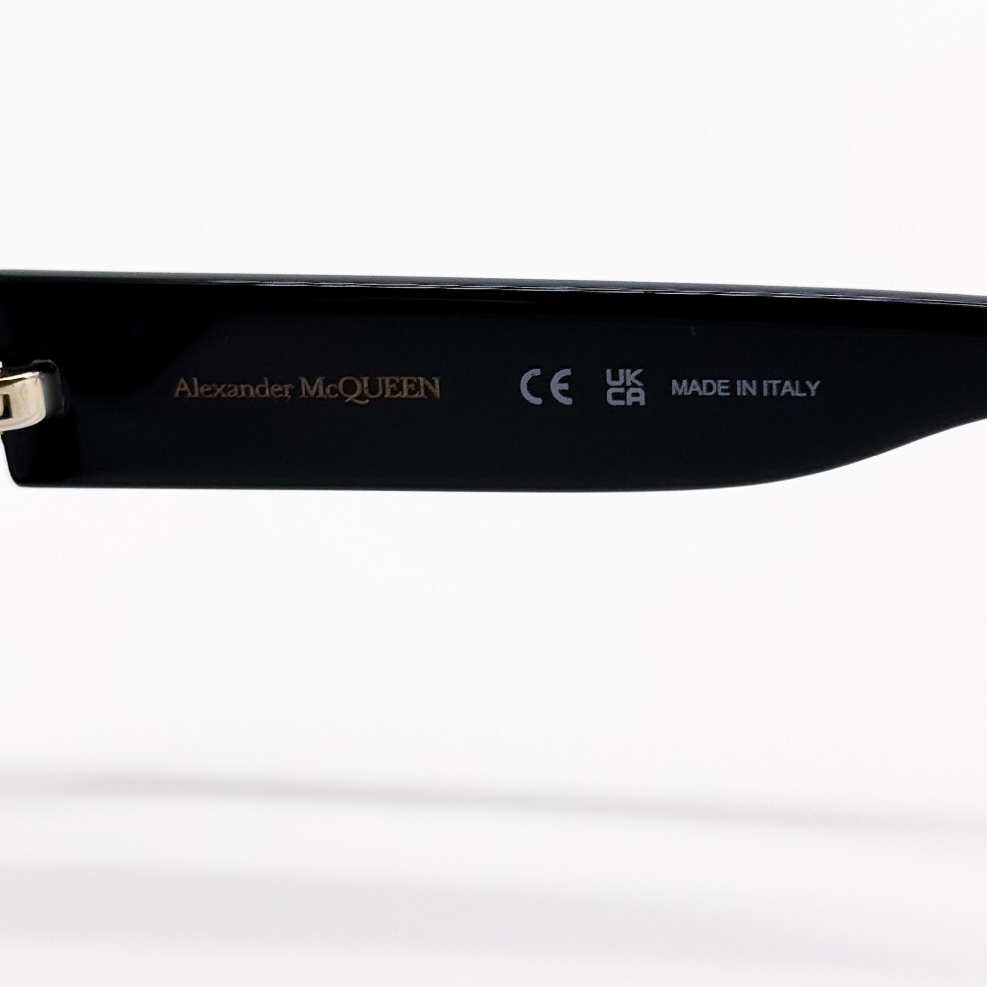 Alexander McQueen NEW ALEXANDER MCQUEEN EYEGLASSES AM0410O 001 CAT EYE BLACK W Size ONE SIZE - 7 Thumbnail