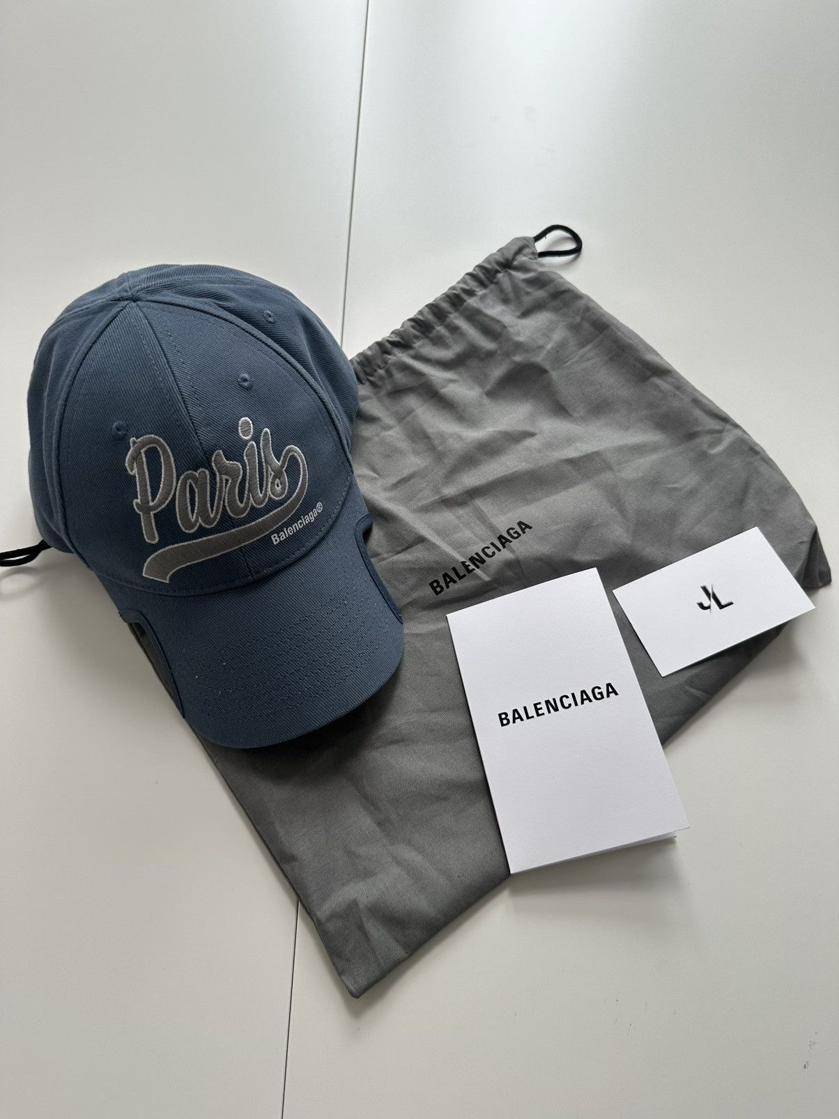 Balenciaga Balenciaga „Enjoy Paris“ notch cap L 59cm NEW Size ONE SIZE - 2 Thumbnail