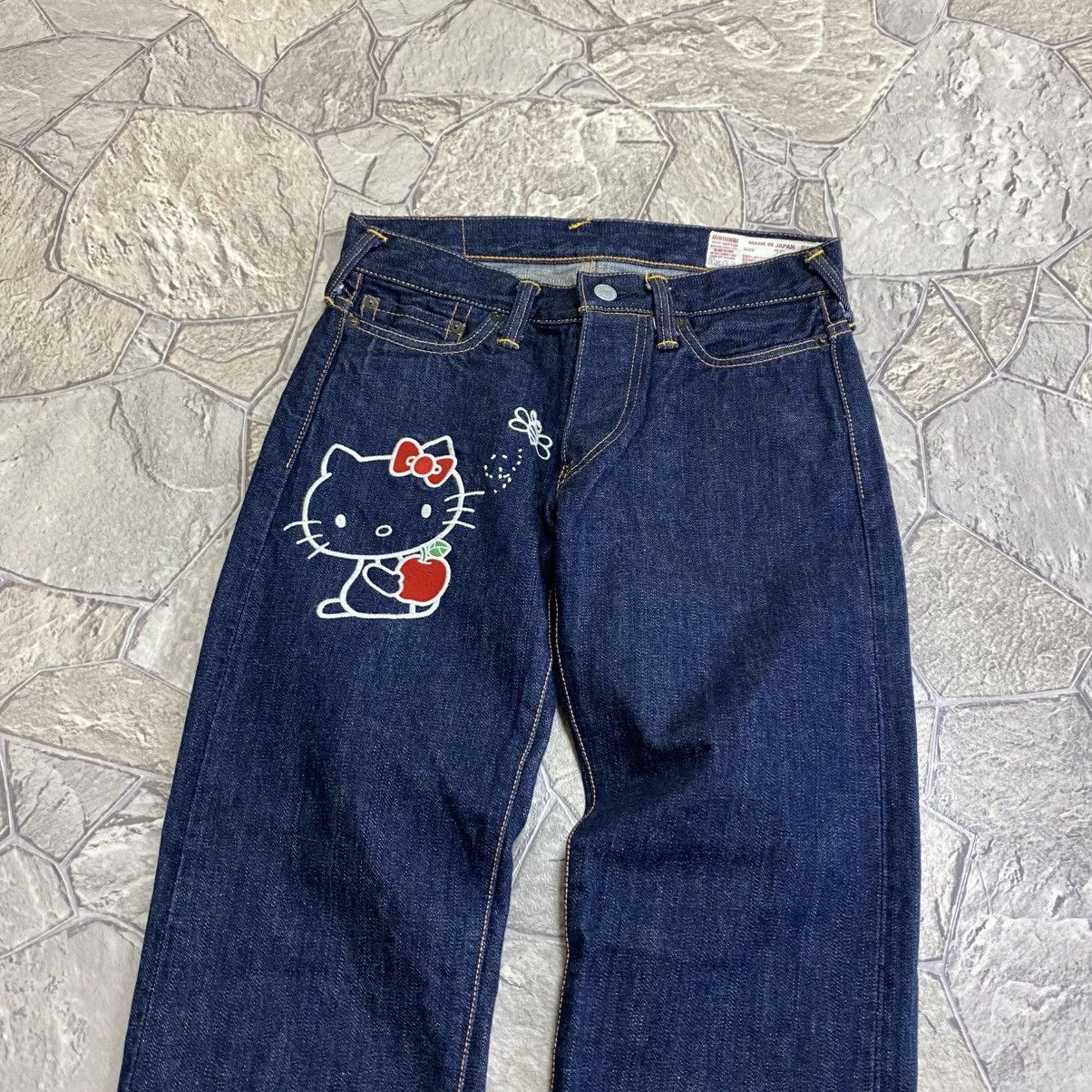 Evisu Evisu jeans x Hello Kitty Denim Jeans Size 25" / US 0 / IT 36 - 5 Thumbnail