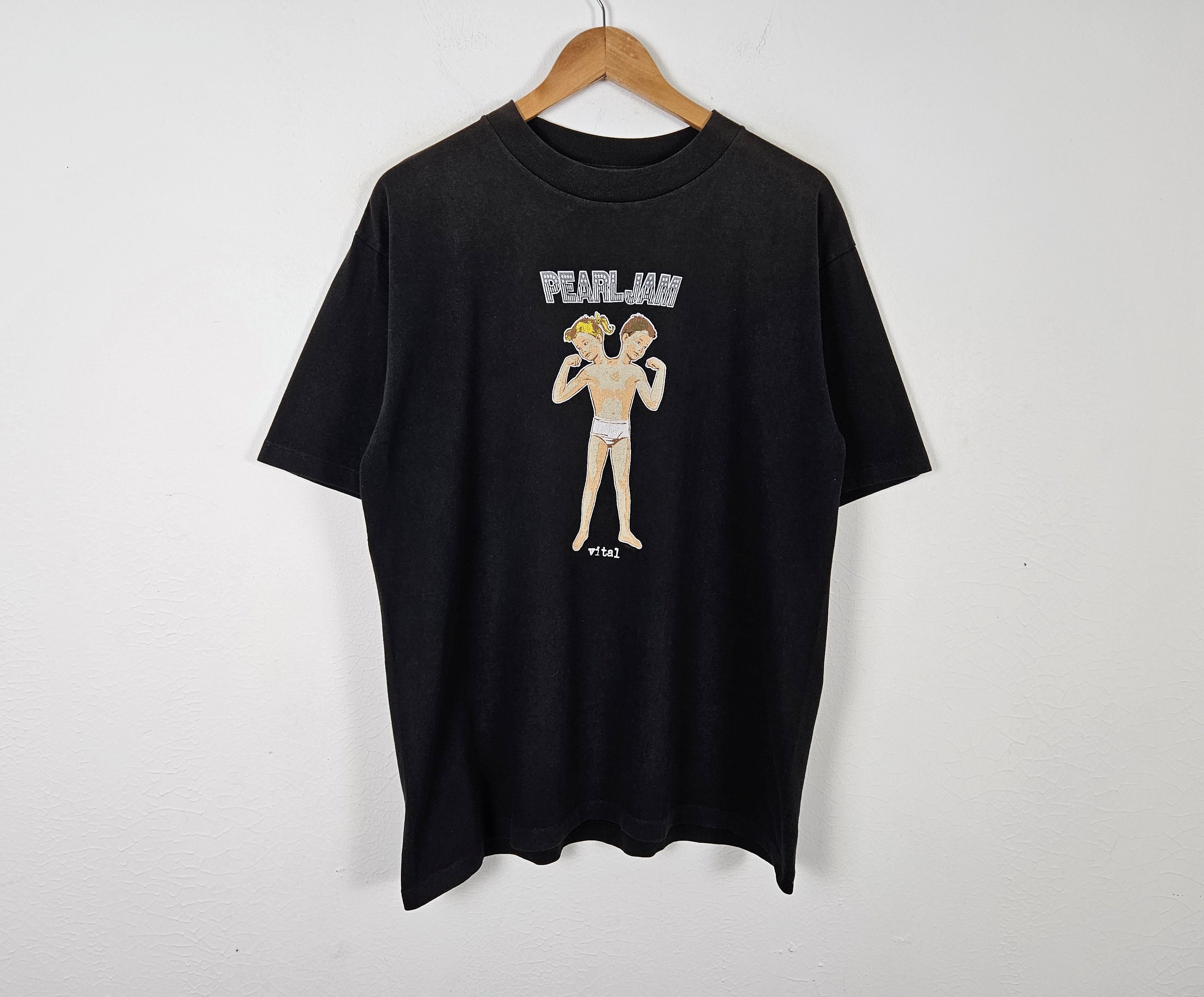 Band Tees Vintage Pearl Jam Vital 90s shirt Size US L / EU 52-54 / 3 - 3 Thumbnail