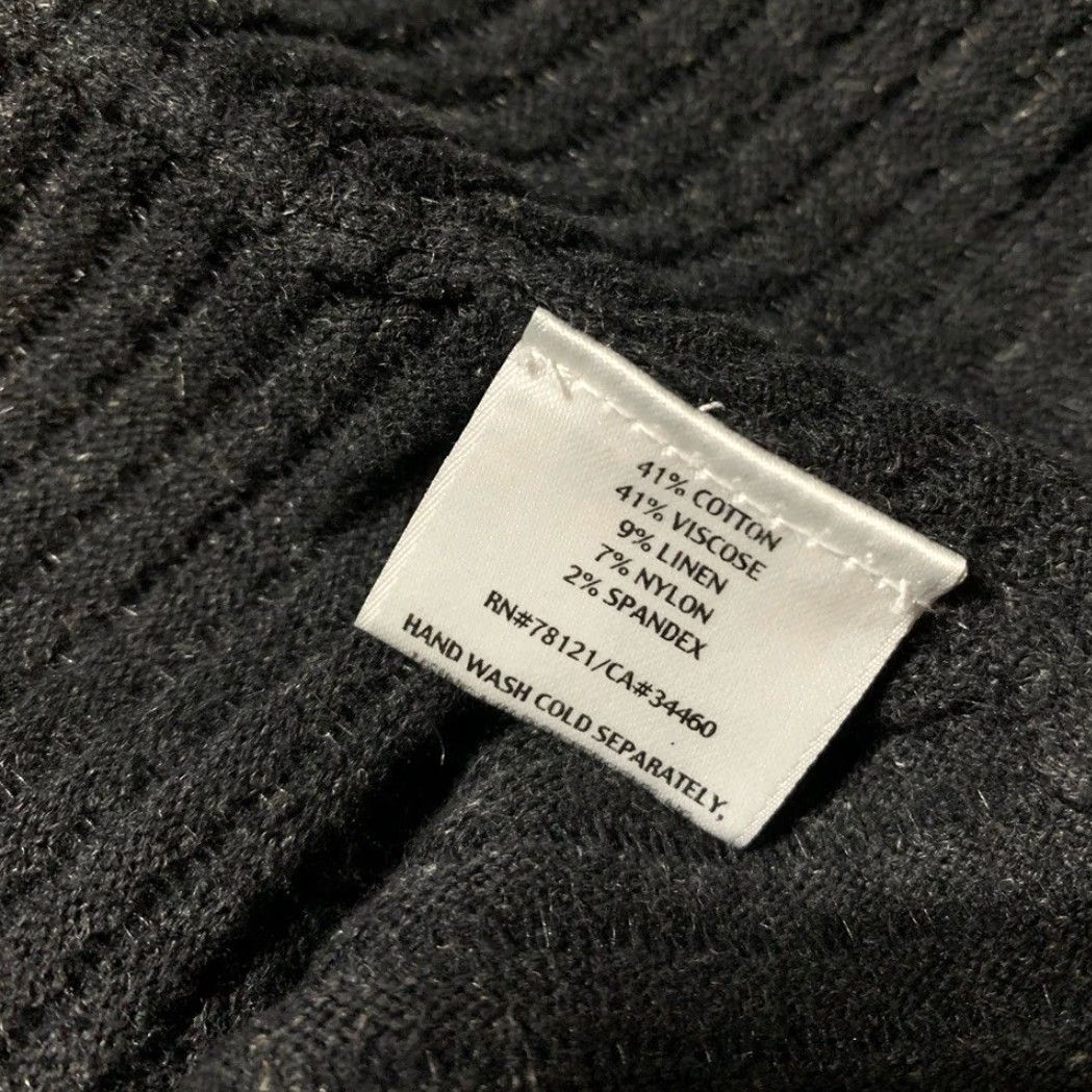 Eileen Fisher Eileen Fisher Cardigan Black Medium Women M Regular Cardigan Size M / US 6-8 / IT 42-44 - 4 Thumbnail