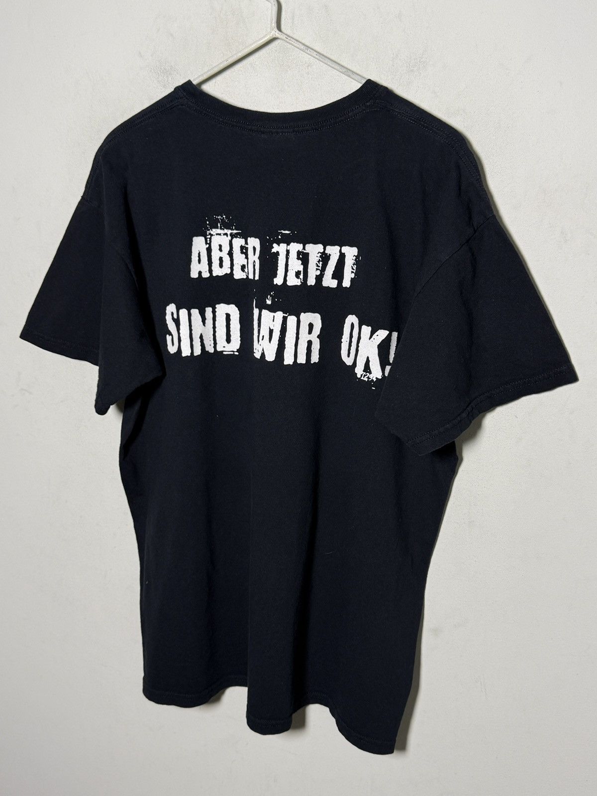 Band Tees Vintage black SCHIZOPHREN graphic T-shirt Size US L / EU 52-54 / 3 - 3 Thumbnail