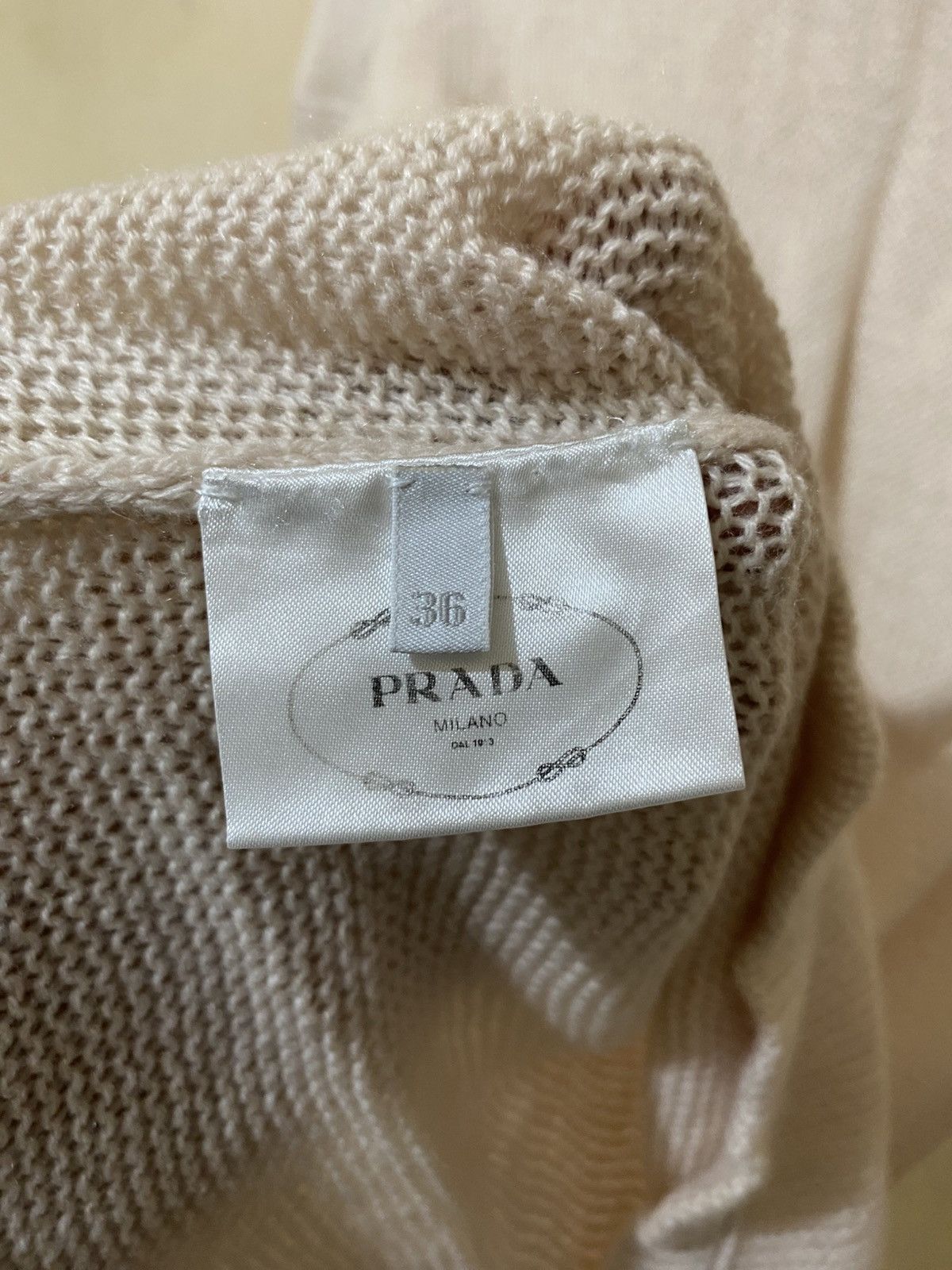 Prada Prada Mohair Distressed Style Knit Size XS / US 0-2 / IT 36-38 - 7 Thumbnail