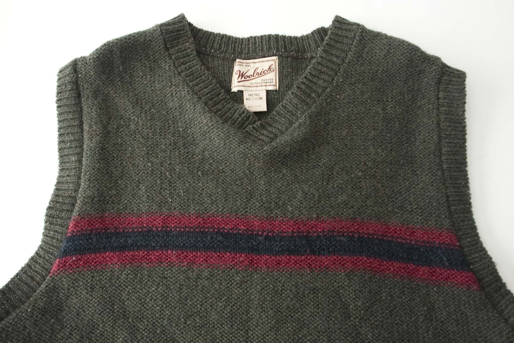 Vintage × Woolrich Woolen Mills Woolrich Vest Sweater Size M Made in USA Size US M / EU 48-50 / 2 - 4 Thumbnail