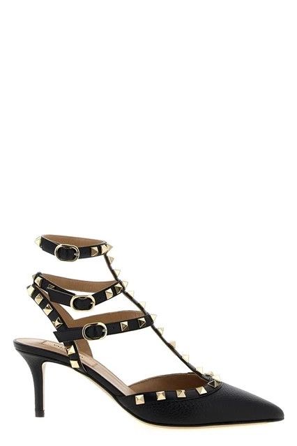 VALENTINO GARAVANI Black Leather 65mm Pumps New & Authentic
