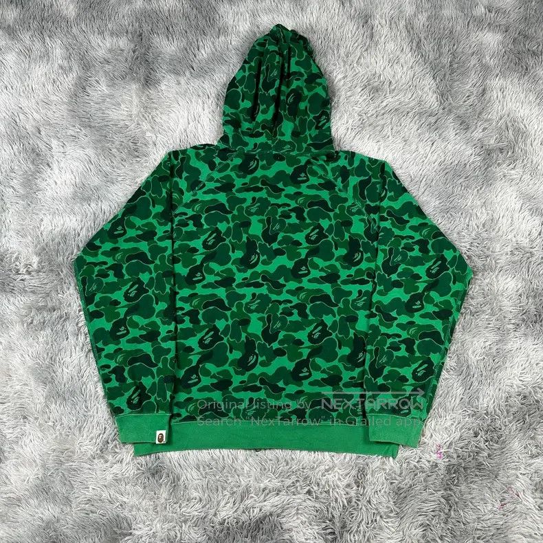 Bape BAPE Green camouflage zip-up jacket Size US M / EU 48-50 / 2 - 2 Thumbnail