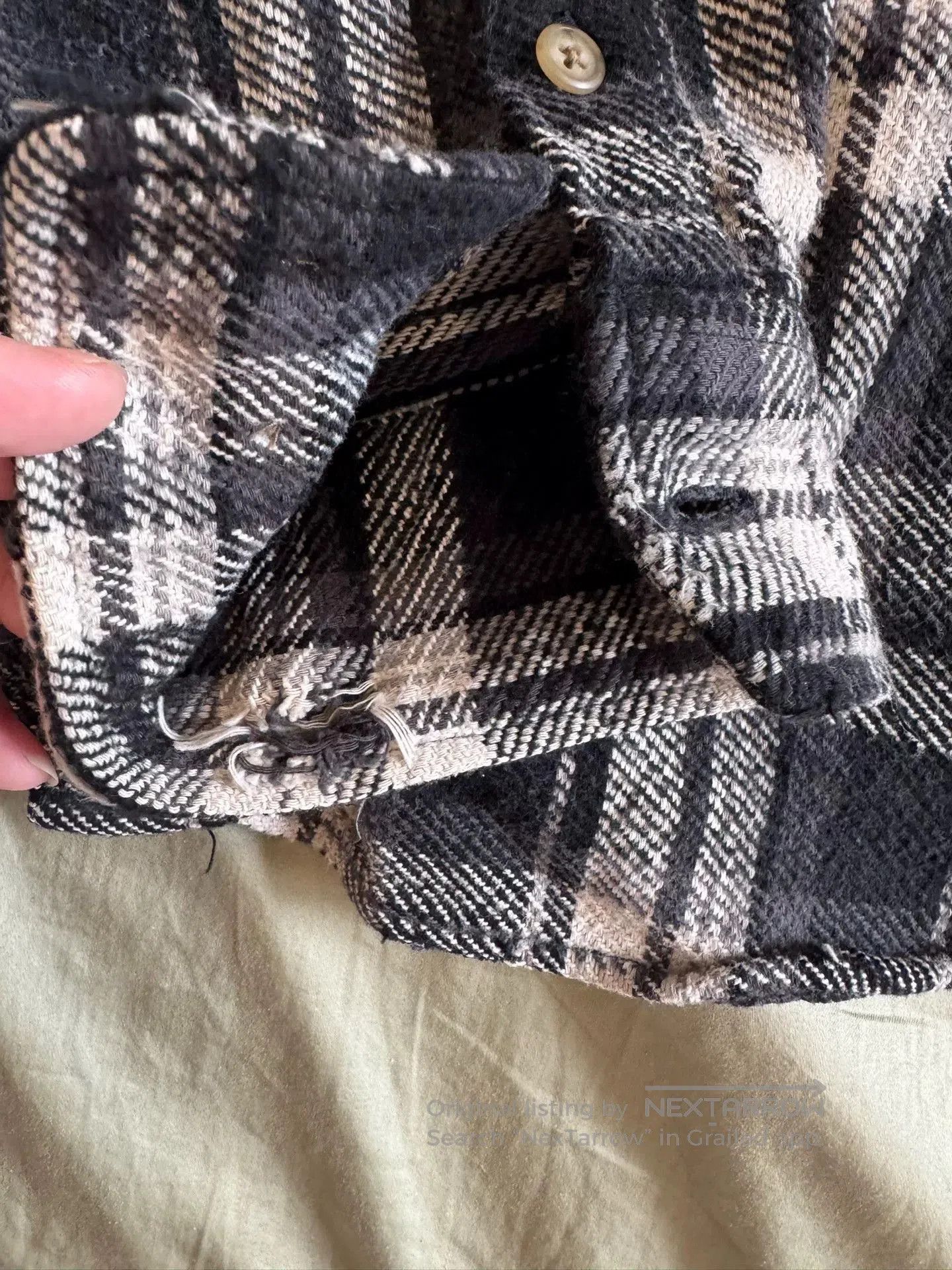 Madness Madness 24FW Black White Plaid Shirt. Size US S / EU 44-46 / 1 - 7 Thumbnail