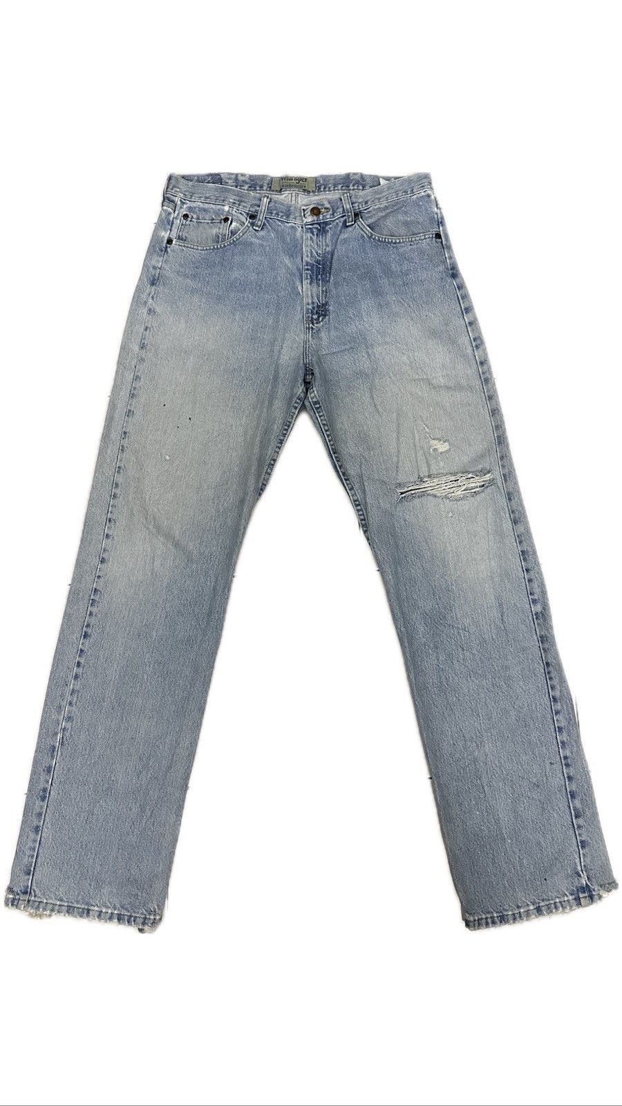 Wrangler Wrangler Authentic’s Jeans Straight Denim Blue Men Size US 36 / EU 52 - 1 Thumbnail
