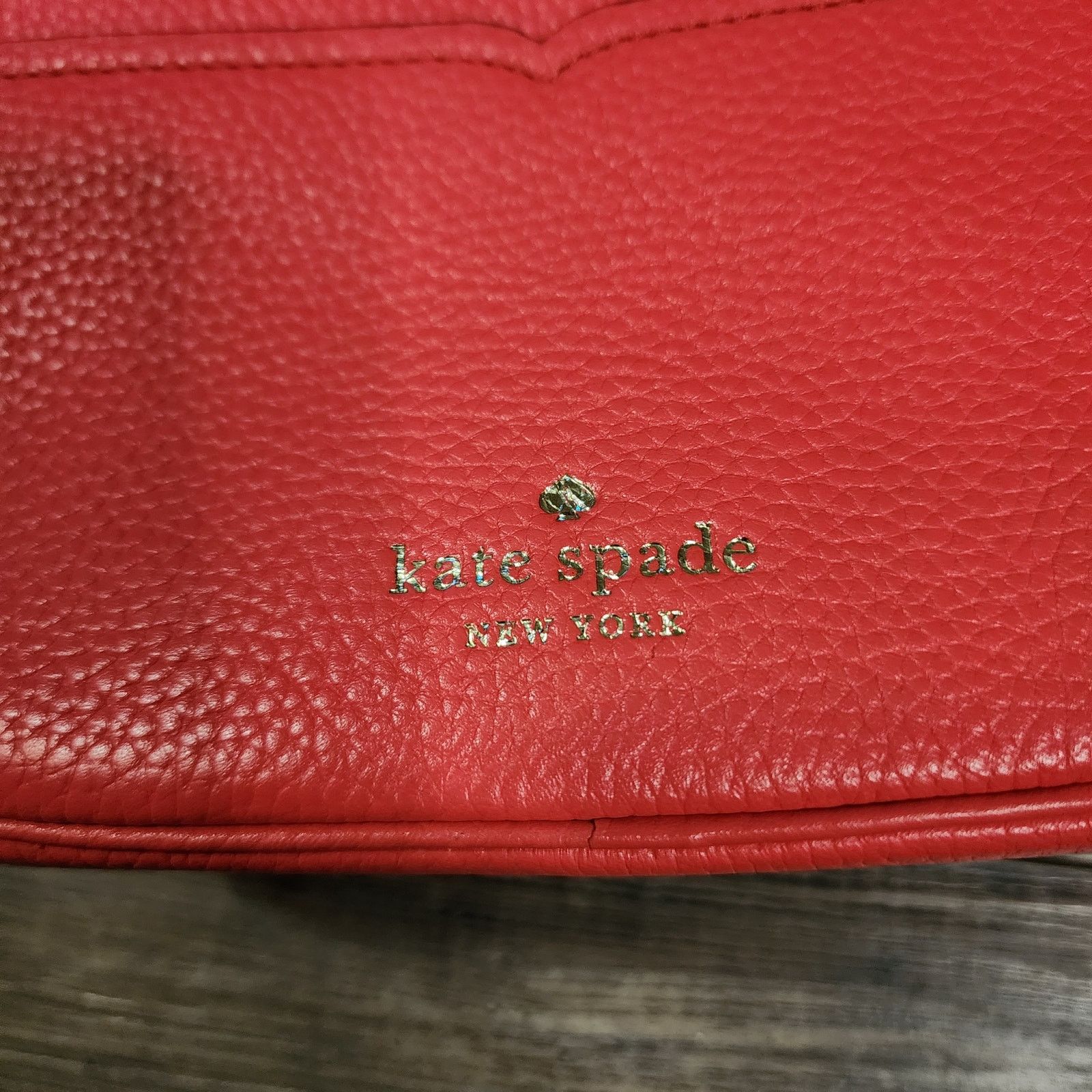 Kate Spade Kate Spade Kourtney Pebbled Leather Crossbody Coral Bag Size ONE SIZE - 5 Thumbnail