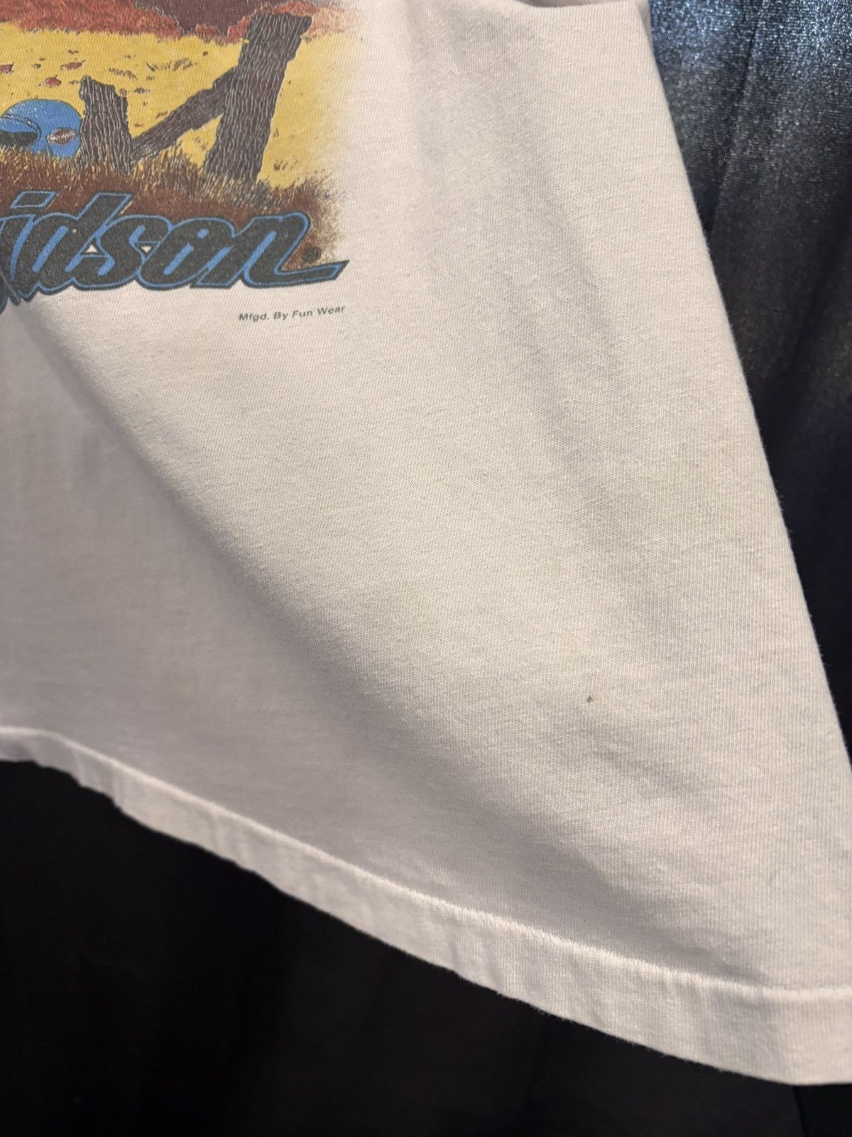 Harley Davidson Lazy Days Harley Davidson 1993 Vintage T Shirt Size US L / EU 52-54 / 3 - 5 Thumbnail