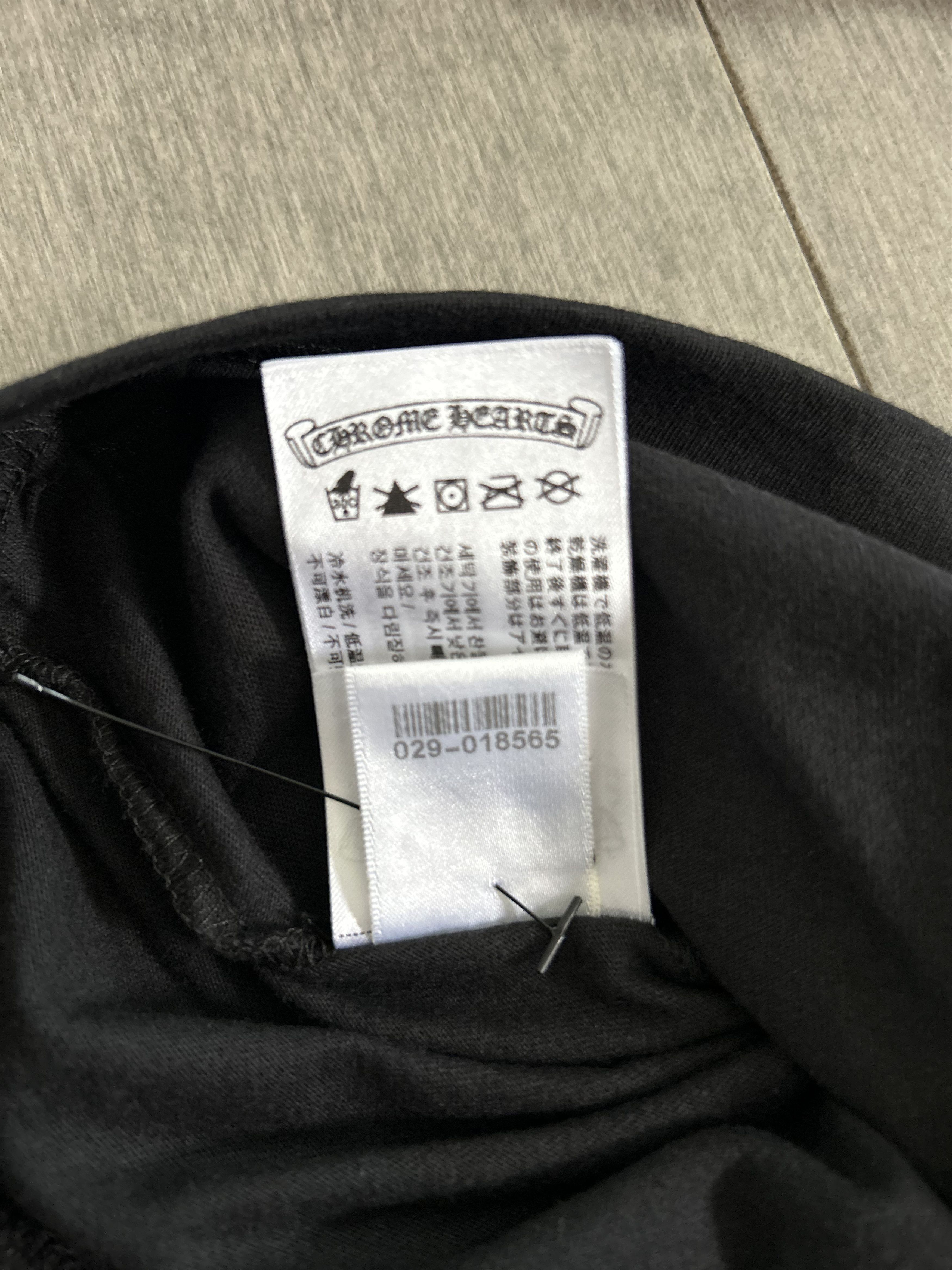 Chrome Hearts Chrome Hearts Neck Logo Pocket LS Tee Size US M / EU 48-50 / 2 - 7 Thumbnail