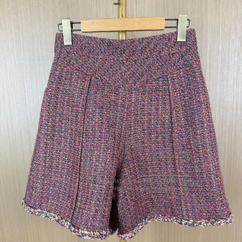 Chanel Chanel Pink Polyester Women's Shorts . Size 23" - 2 Thumbnail