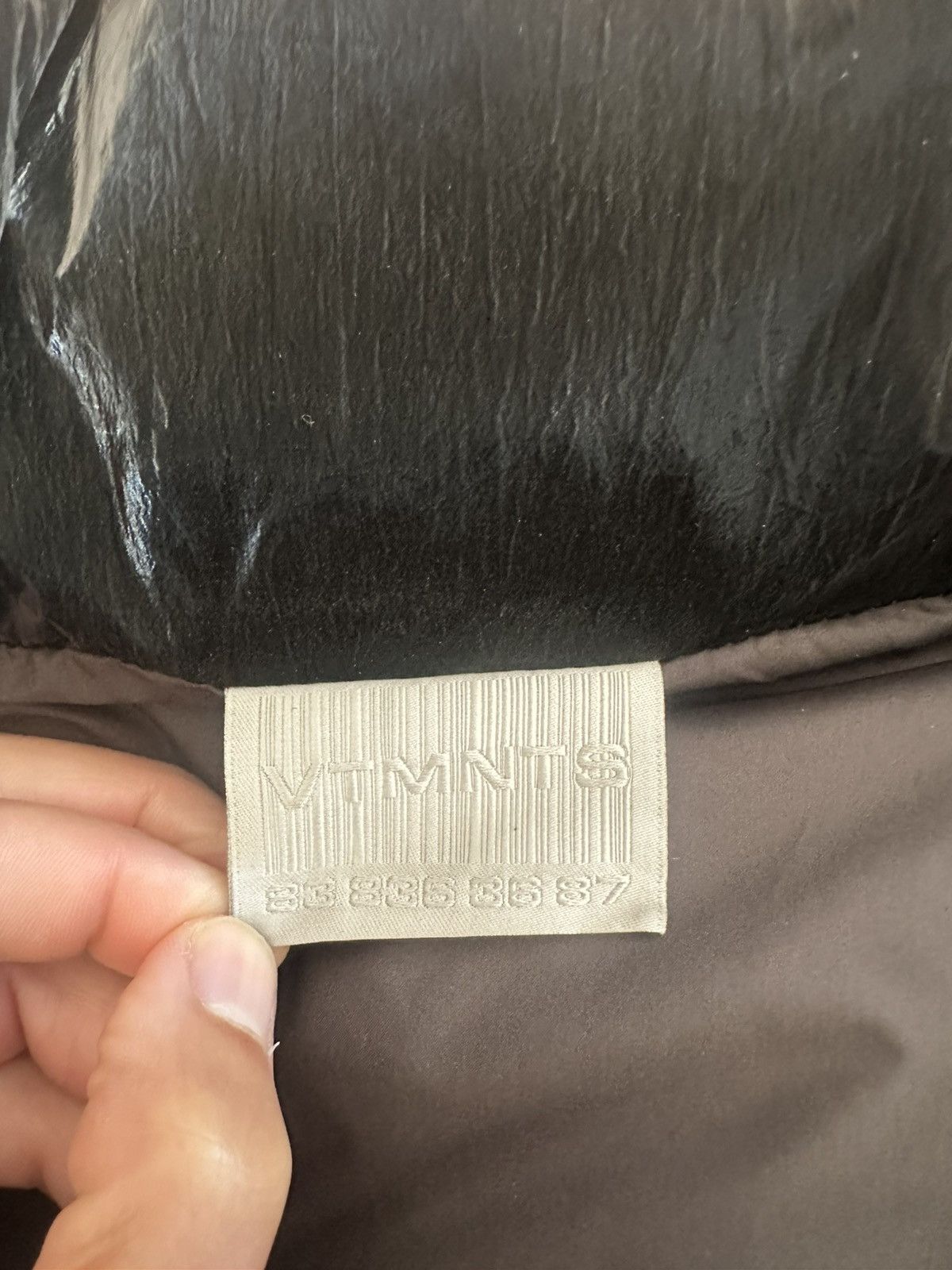 Vetements VTMNTS Black Color Block Down Jacket Size US S / EU 44-46 / 1 - 10 Thumbnail