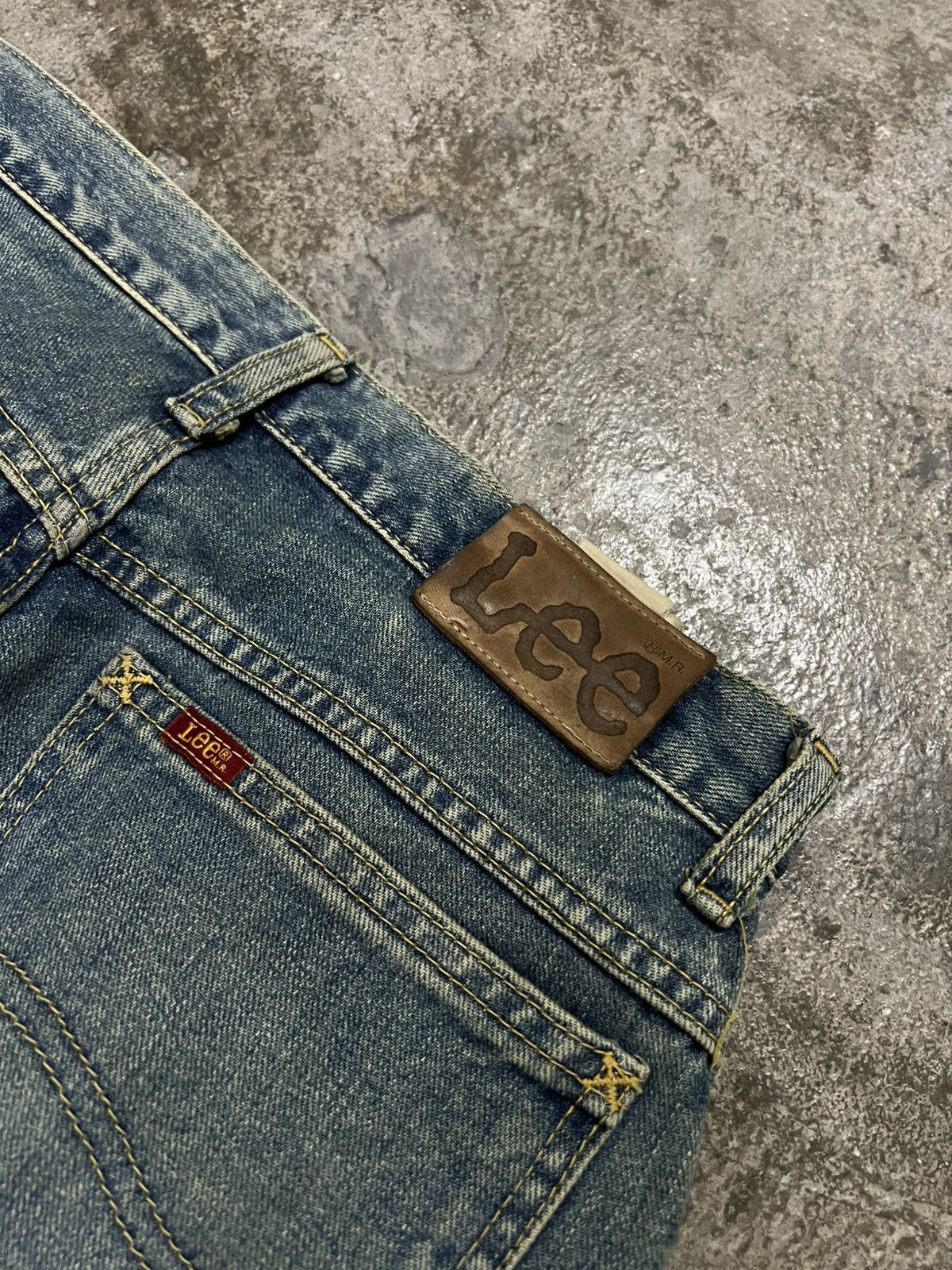 Japanese Brand LEE RIDERS DISTRESSED JEAN Size US 28 / EU 44 - 25 Thumbnail