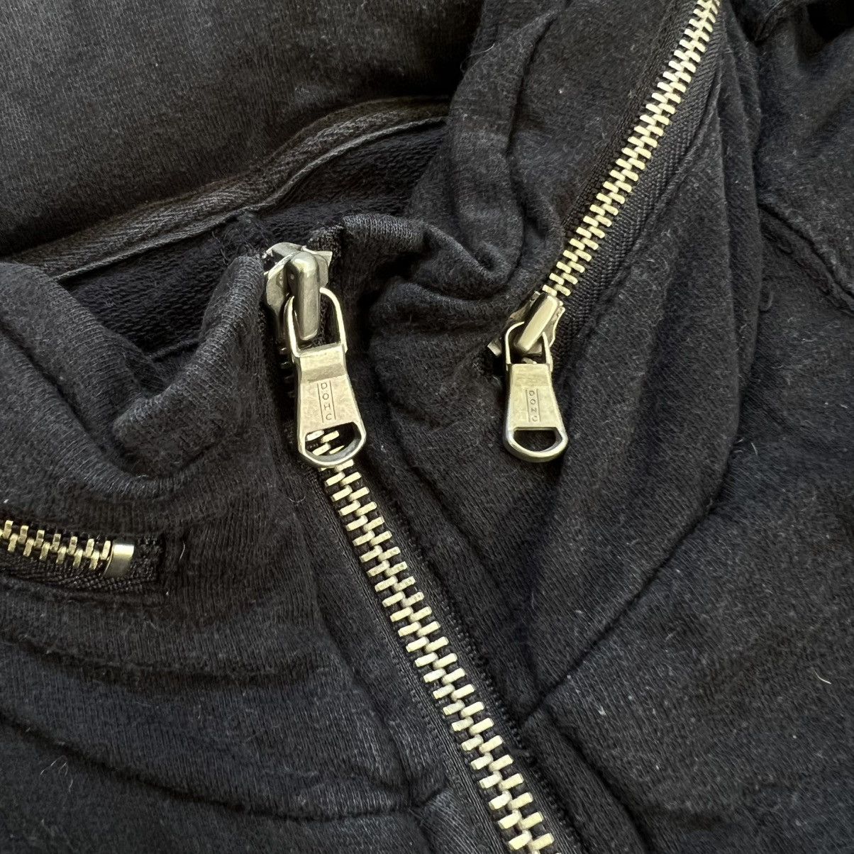 14th Addiction 2000s DOHC Vkei Style Zip Pocket Hooded Vest Size US L / EU 52-54 / 3 - 9 Thumbnail