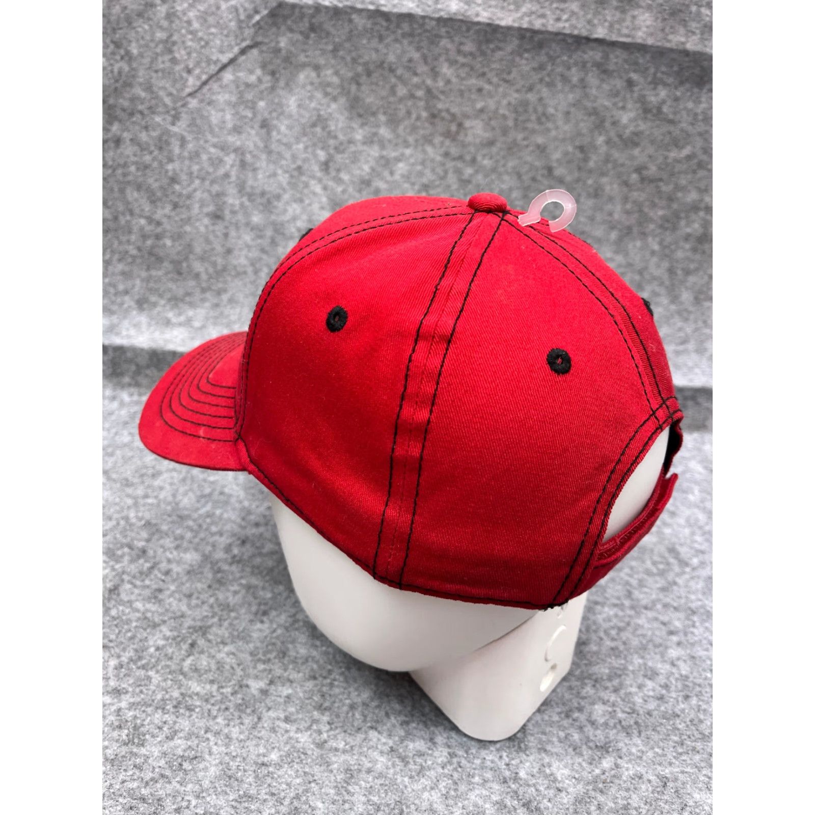 Vintage East West Hat Cap Baseball Cap Adjustable Adult One Size Red Men Vintage No Size ONE SIZE - 5 Thumbnail