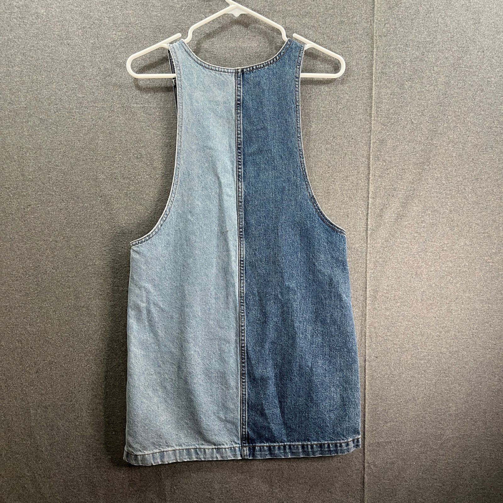 Topshop Top Shop MOTO Overall Jeans Dress Women Size 2 Blue Denim Size XS / US 0-2 / IT 36-38 - 2 Thumbnail