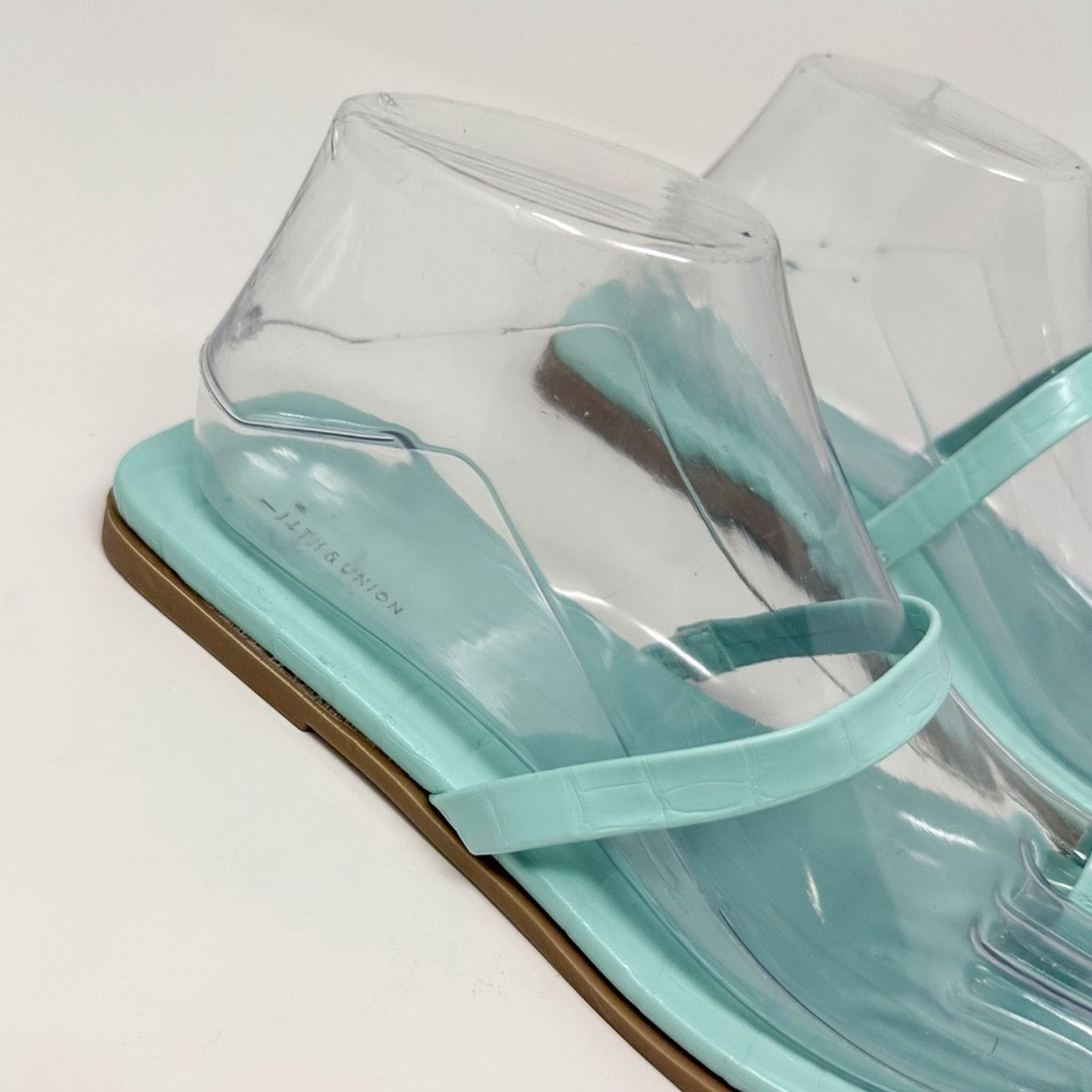 14th & Union 14th & Union Cece Blue Toe Thong Sandals, NEW Size 7 Size US 7 / IT 37 - 9 Thumbnail