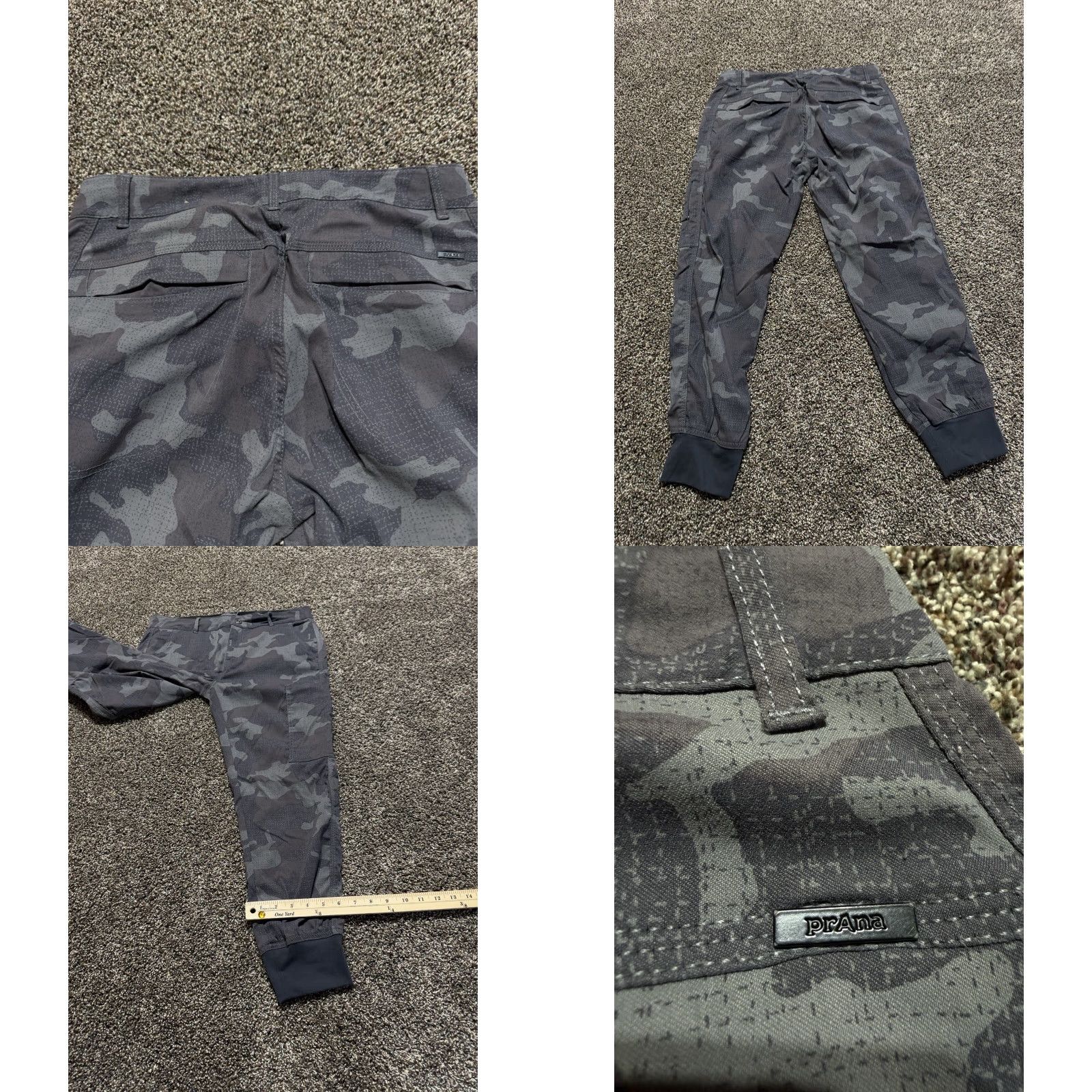 Prana prAna Women's Pants Camouflage Size 8 Skinny Ankle Jegging Gray Size 30" / US 8 / IT 44 - 8 Thumbnail