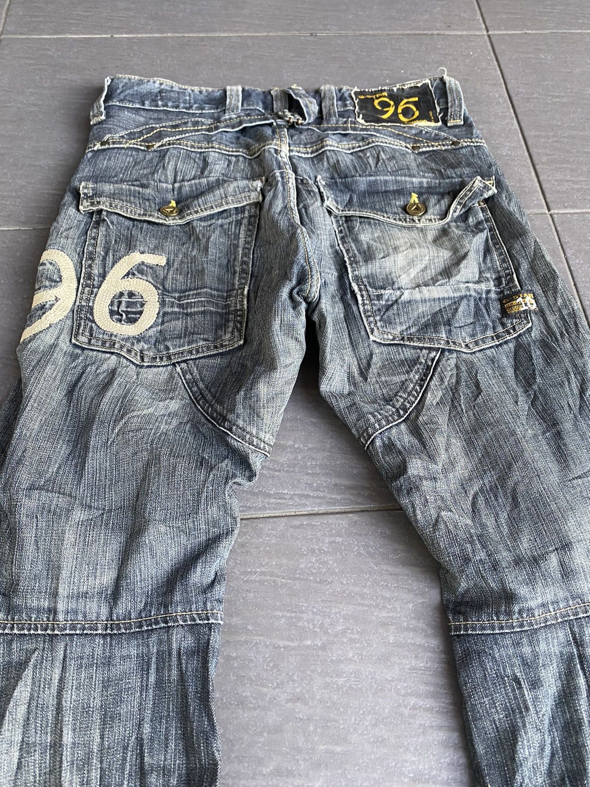 G-Star × Hysteric Glamour × Japanese Brand G star Raw jeans distressed Size US 32 / EU 48 - 4 Thumbnail