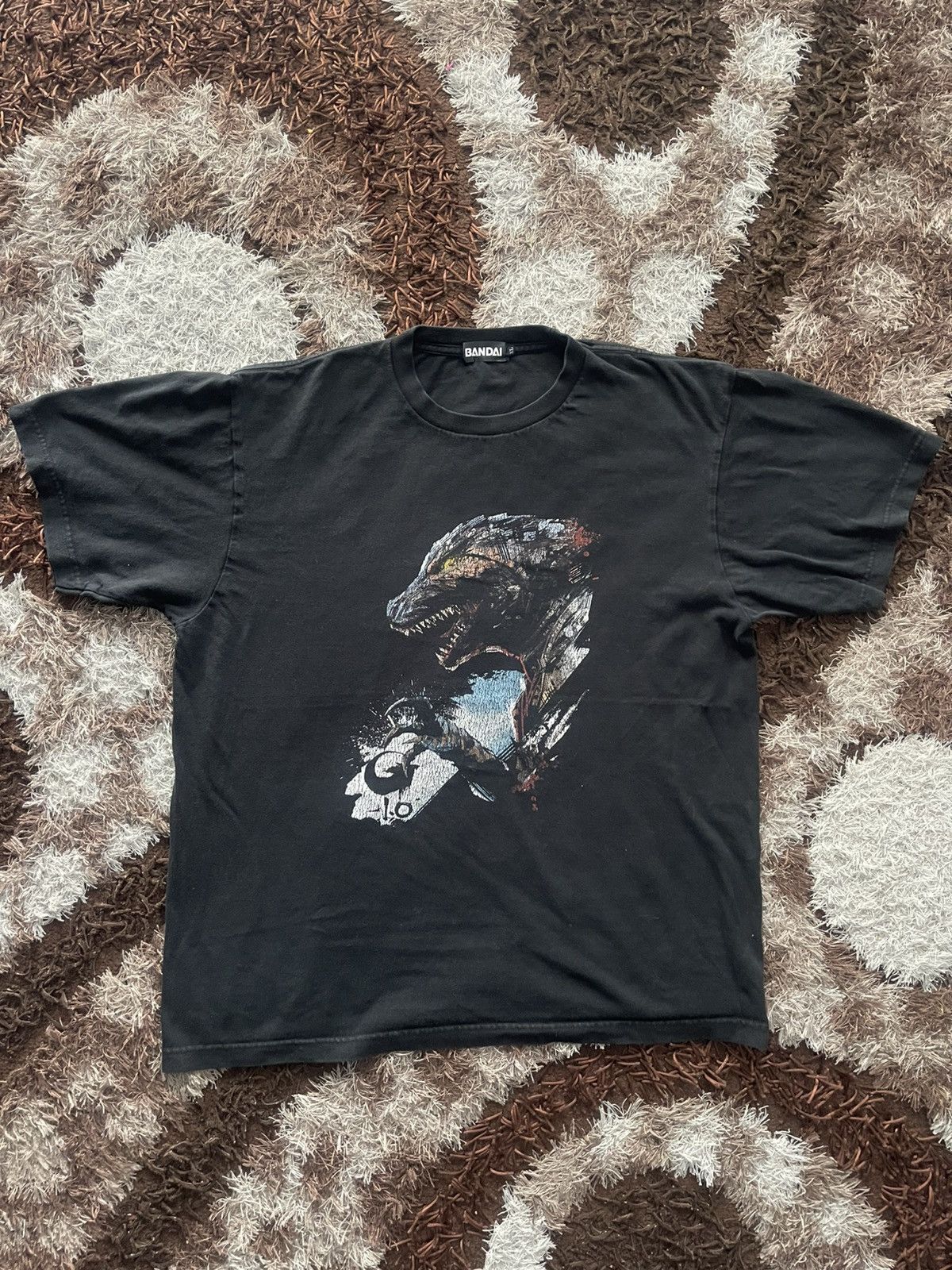 Japanese Brand × Vintage GODZILLA 1.0 DESIGN T-SHIRT BANDAI JAPAN VERY RARE Size US XL / EU 56 / 4 - 1 Thumbnail