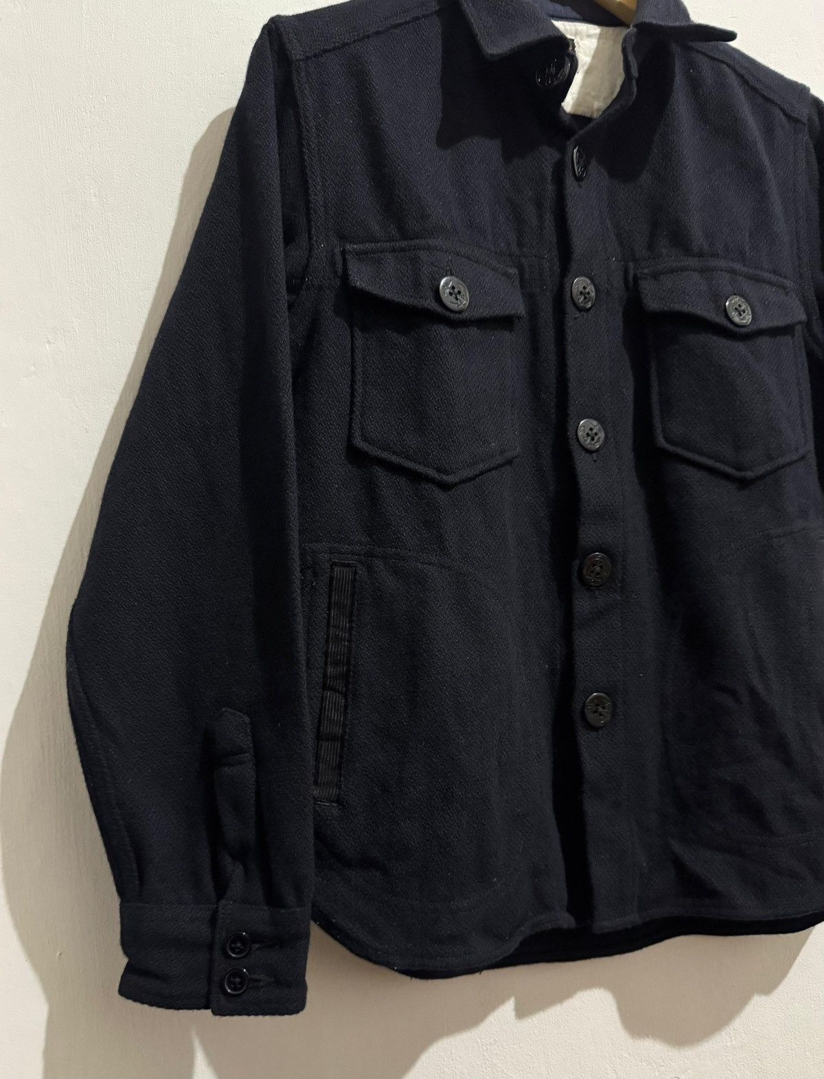 The Real McCoy's The Real Mccoy’s Usn wool button shirt Size US L / EU 52-54 / 3 - 6 Thumbnail