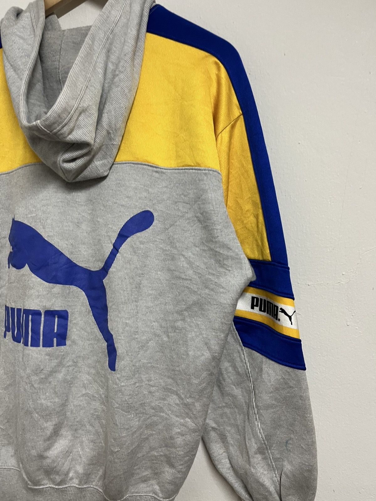 Japanese Brand 💥Vintage PUMA BIG LOGO Hoodie Size US L / EU 52-54 / 3 - 13 Thumbnail