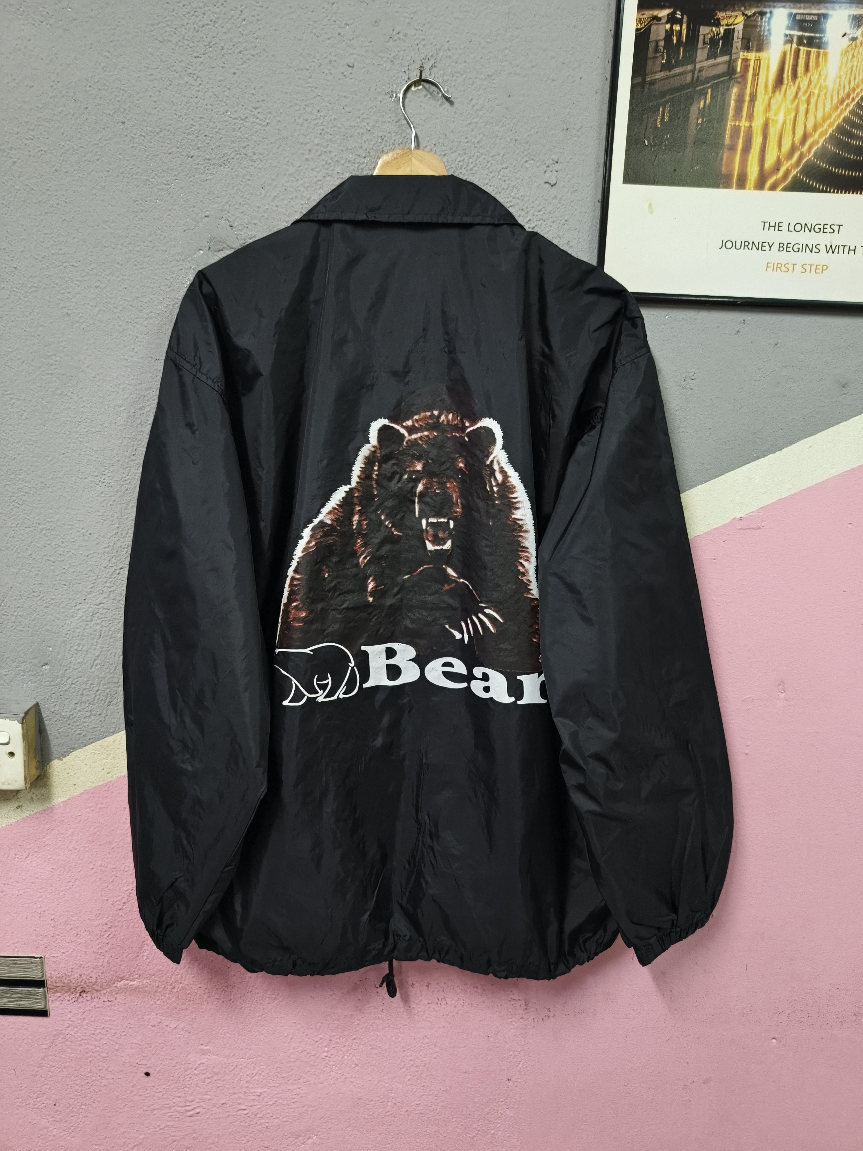 Japanese Brand BEAR NEW YORK USA OVERSIZED LIGHT JACKET BUTTON UP Size US M / EU 48-50 / 2 - 1 Thumbnail
