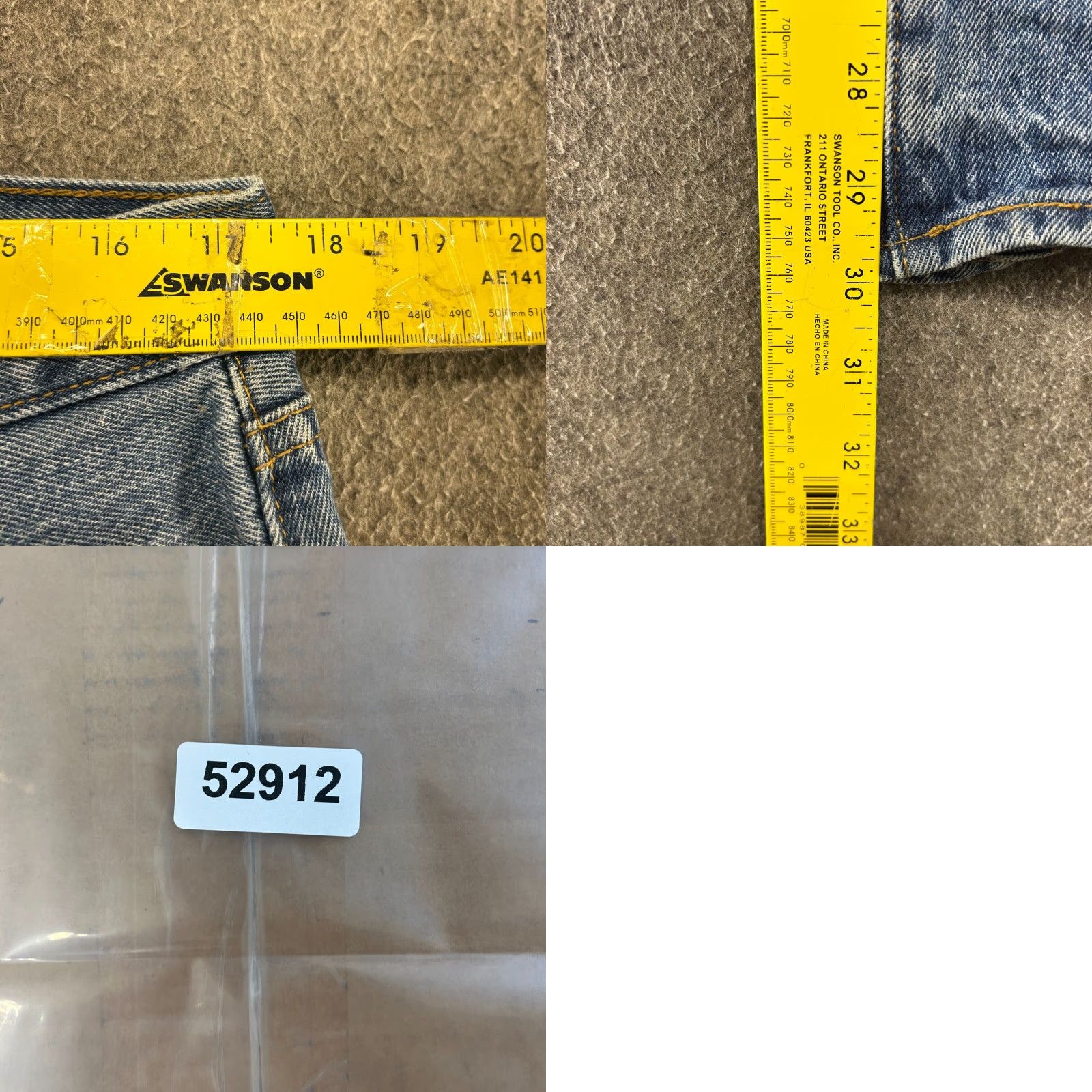 Levi's VINTAGE Levi's 501 Jeans Mens 34x30 Blue Straight Regular Fit Medium Wash Button Fly Denim Distressed 500 Series Mens Size US 34 / EU 50 - 8 Thumbnail