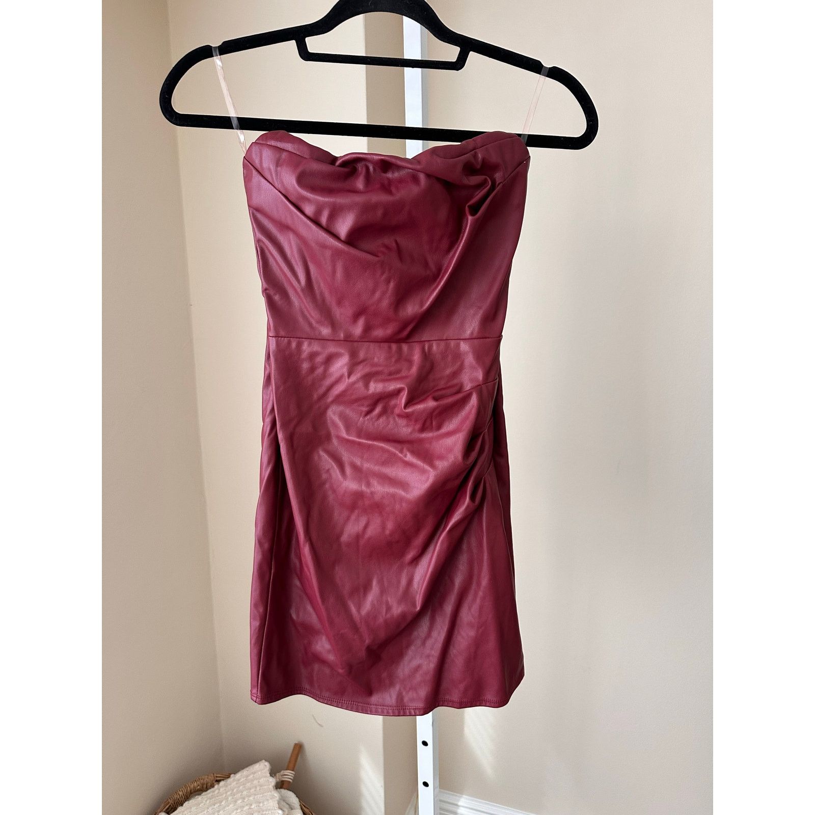 REVOLVE Nookie Revolve Leona Faux Leather Mini Dress size XS Size XS / US 0-2 / IT 36-38 - 4 Thumbnail