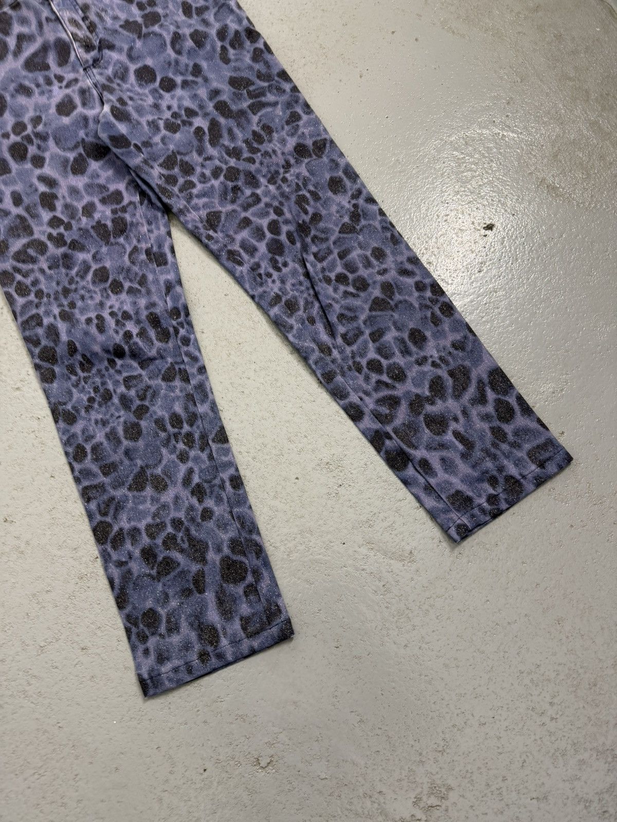 Just Cavalli Vintage Cavalli Jeans Leopard Overprinted Jeans Size 32" / US 10 / IT 46 - 2 Thumbnail