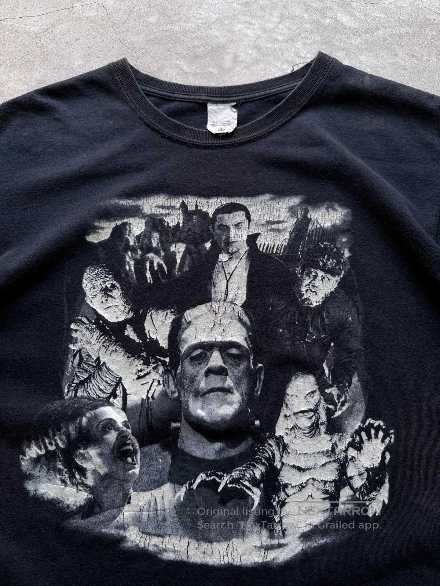 Vintage Vintage 00s Universal Monsters Bauhaus Tee. Size US L / EU 52-54 / 3 - 4 Thumbnail