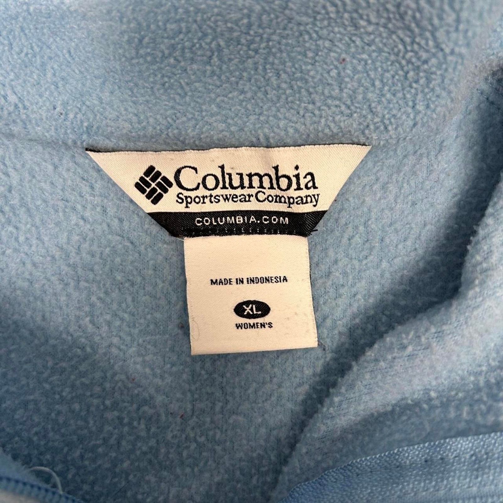 Columbia North Carolina Tar Heels Columbia Sportswear fleece jacket Size XL / US 12-14 / IT 48-50 - 4 Thumbnail