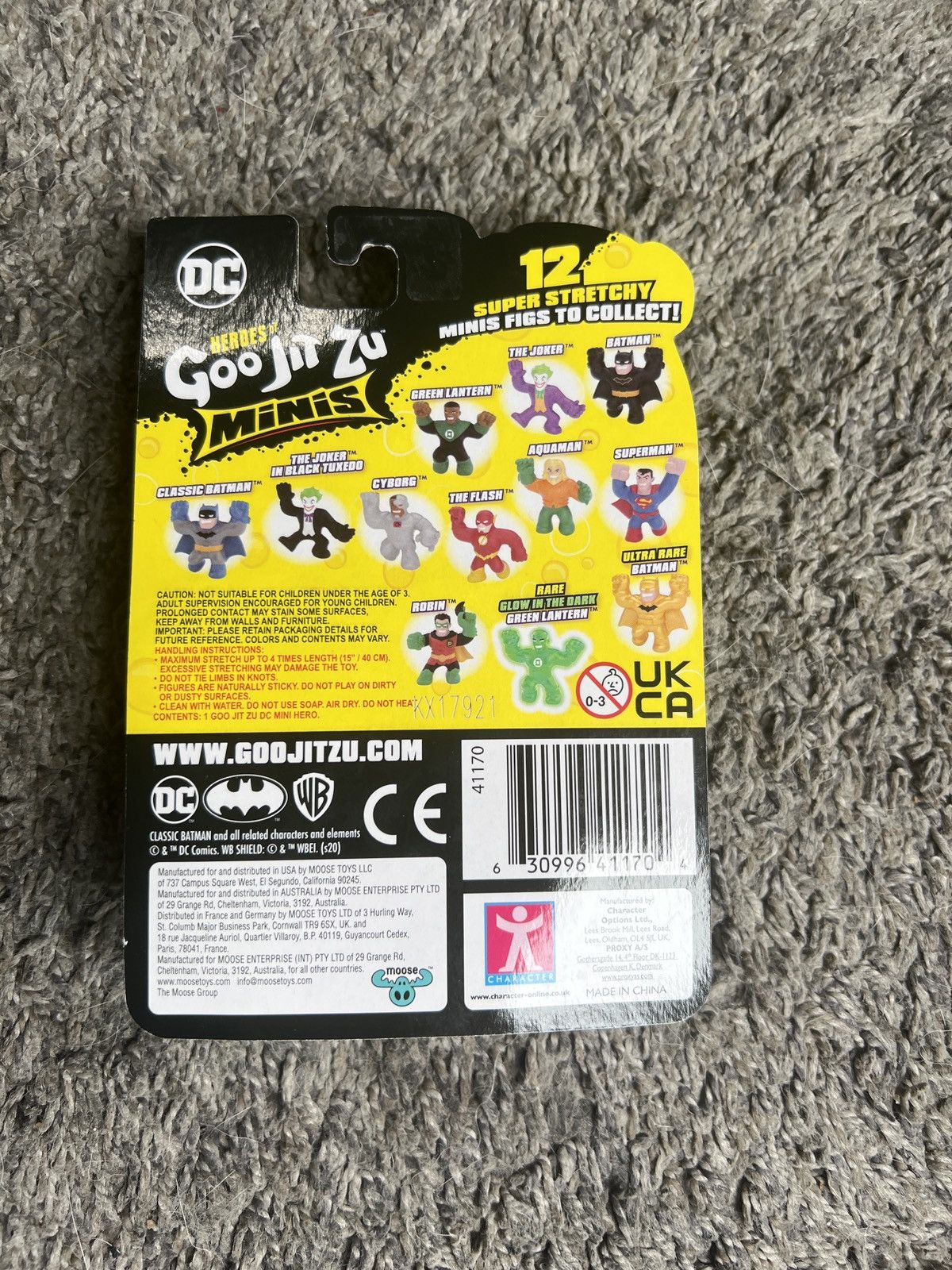DC Comics DC Heroes Of Goo Jit Zu Minis Classic Batman Size ONE SIZE - 2 Thumbnail
