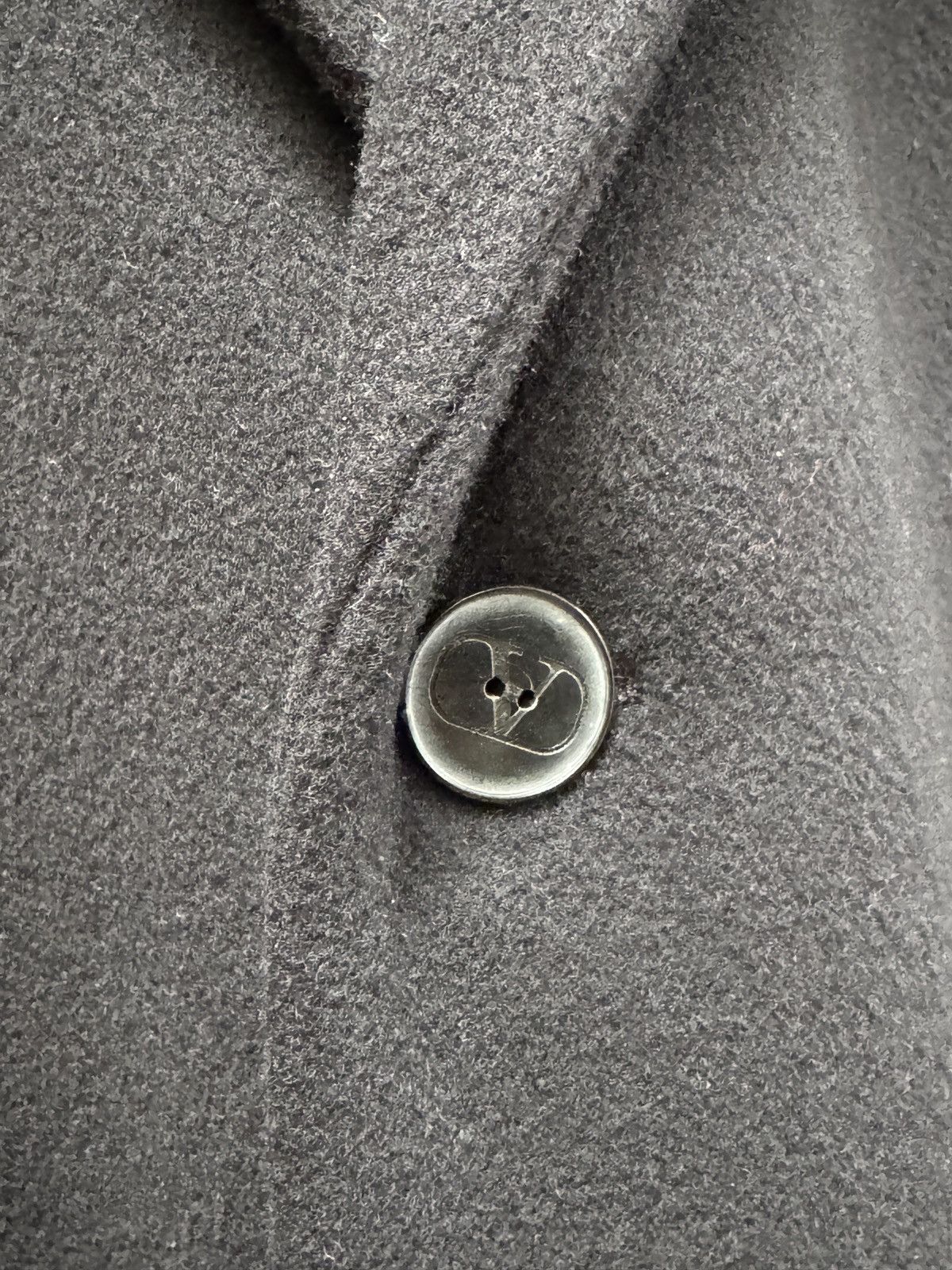 Valentino NEW Men’s Valentino Black Wool Coat IT 50 Size US M / EU 48-50 / 2 - 8 Thumbnail
