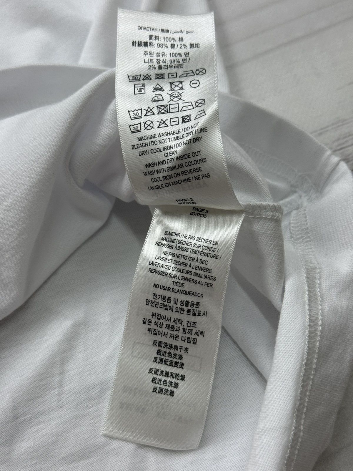 Burberry Burberry Gothic Logo Print over size cut Size US XXL / EU 58 / 5 - 9 Thumbnail
